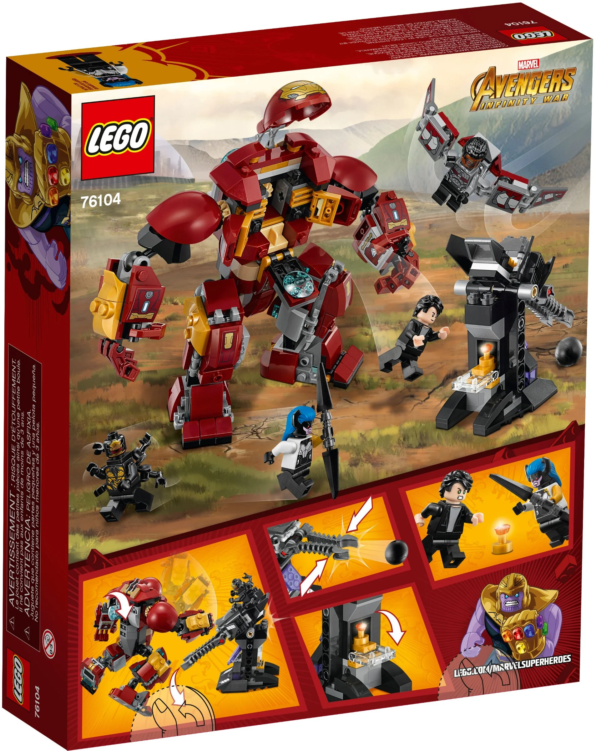 LEGO® 76104 Walka w Hulkbusterze - zdjęcie 6