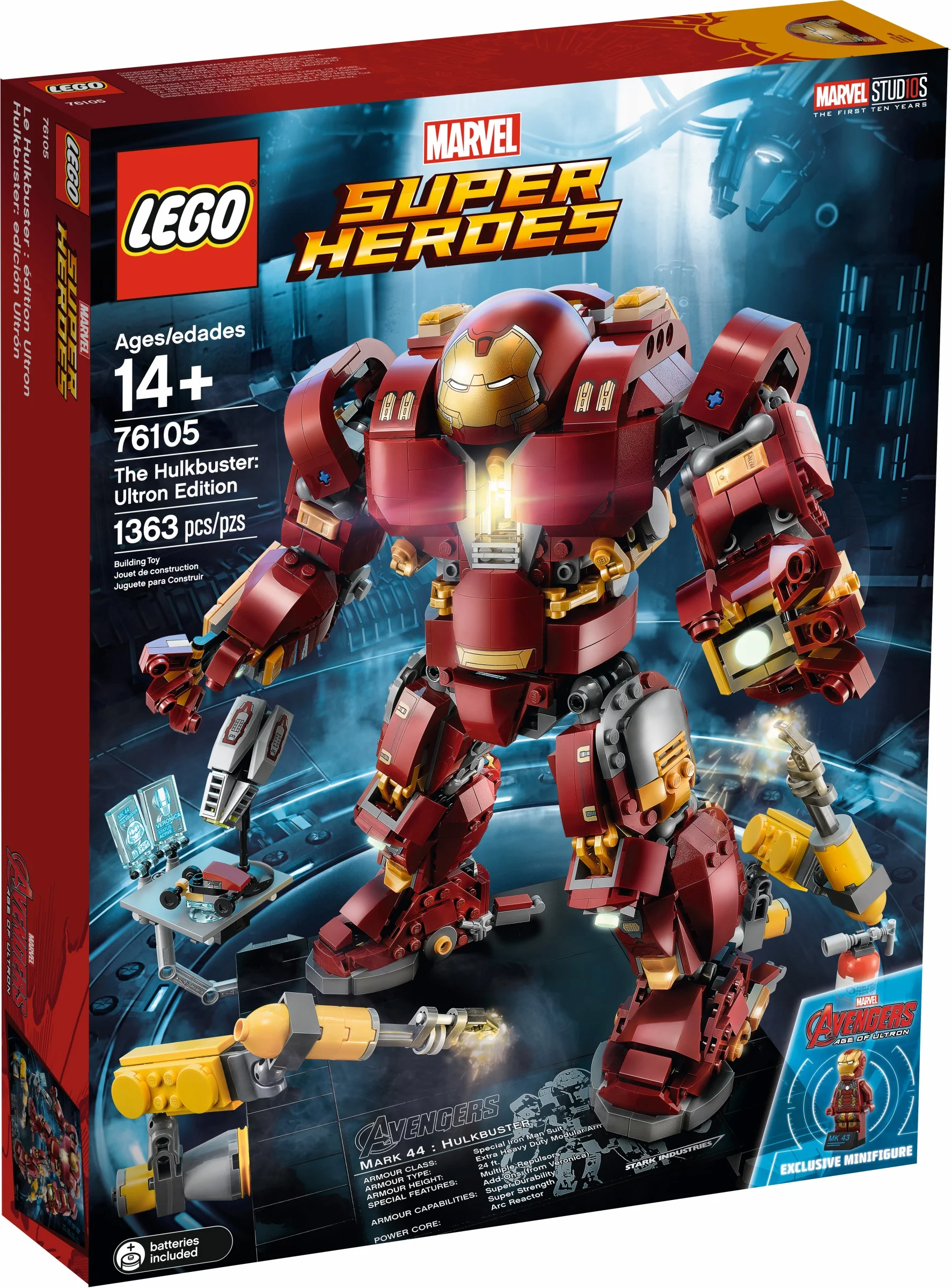 LEGO® 76105 Heroes Hulkbuster Wersja Ultron - zdjęcie 11