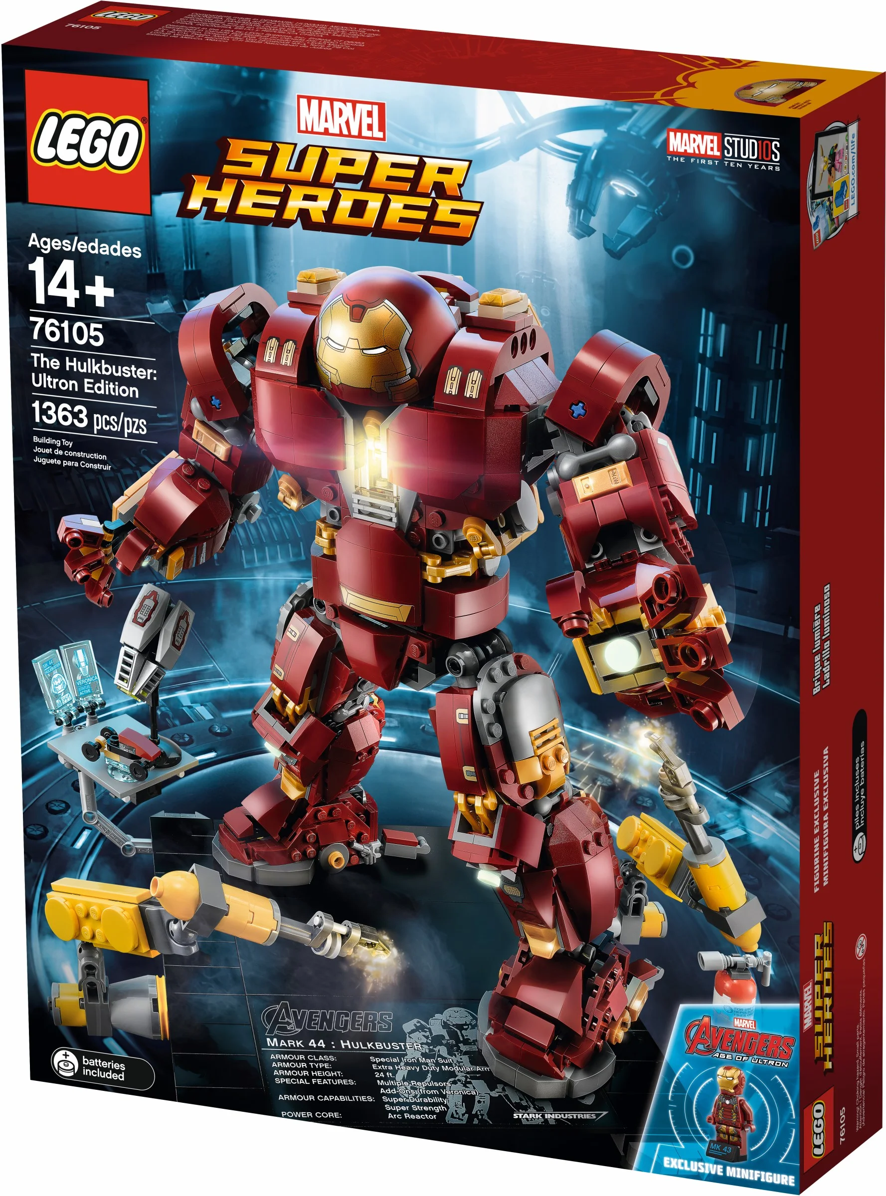 LEGO® 76105 Heroes Hulkbuster Wersja Ultron - zdjęcie 12