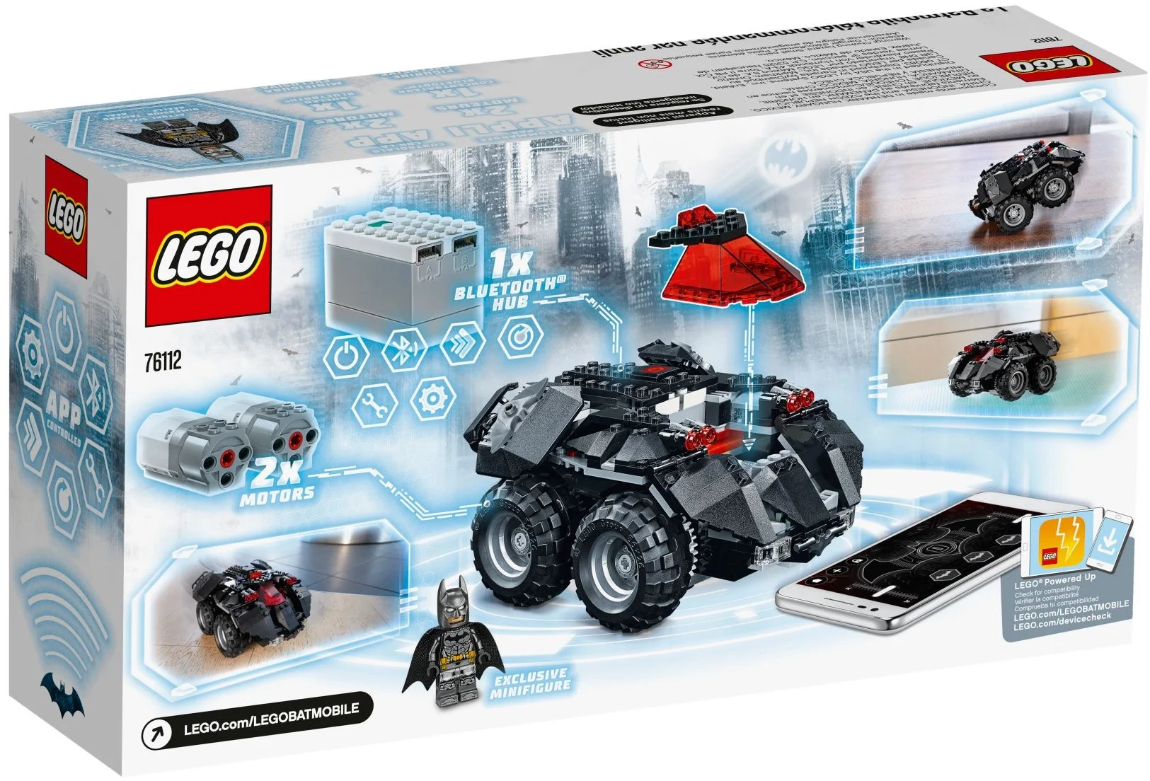 LEGO® 76112 Zdalnie sterowany Batmobil - zdjęcie 4