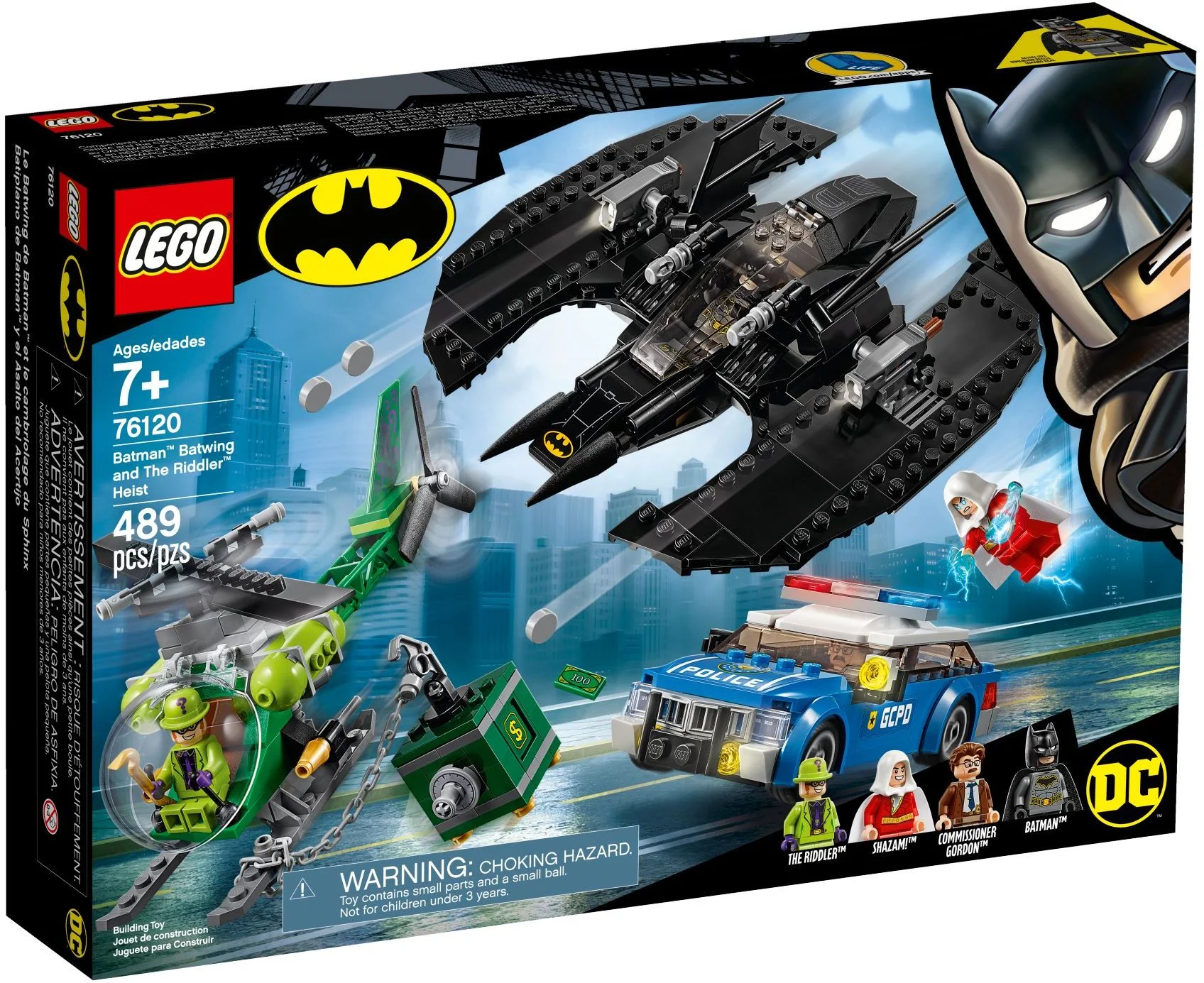 LEGO® 76120 Batwing i napad Człowieka - zagadki - zdjęcie 1
