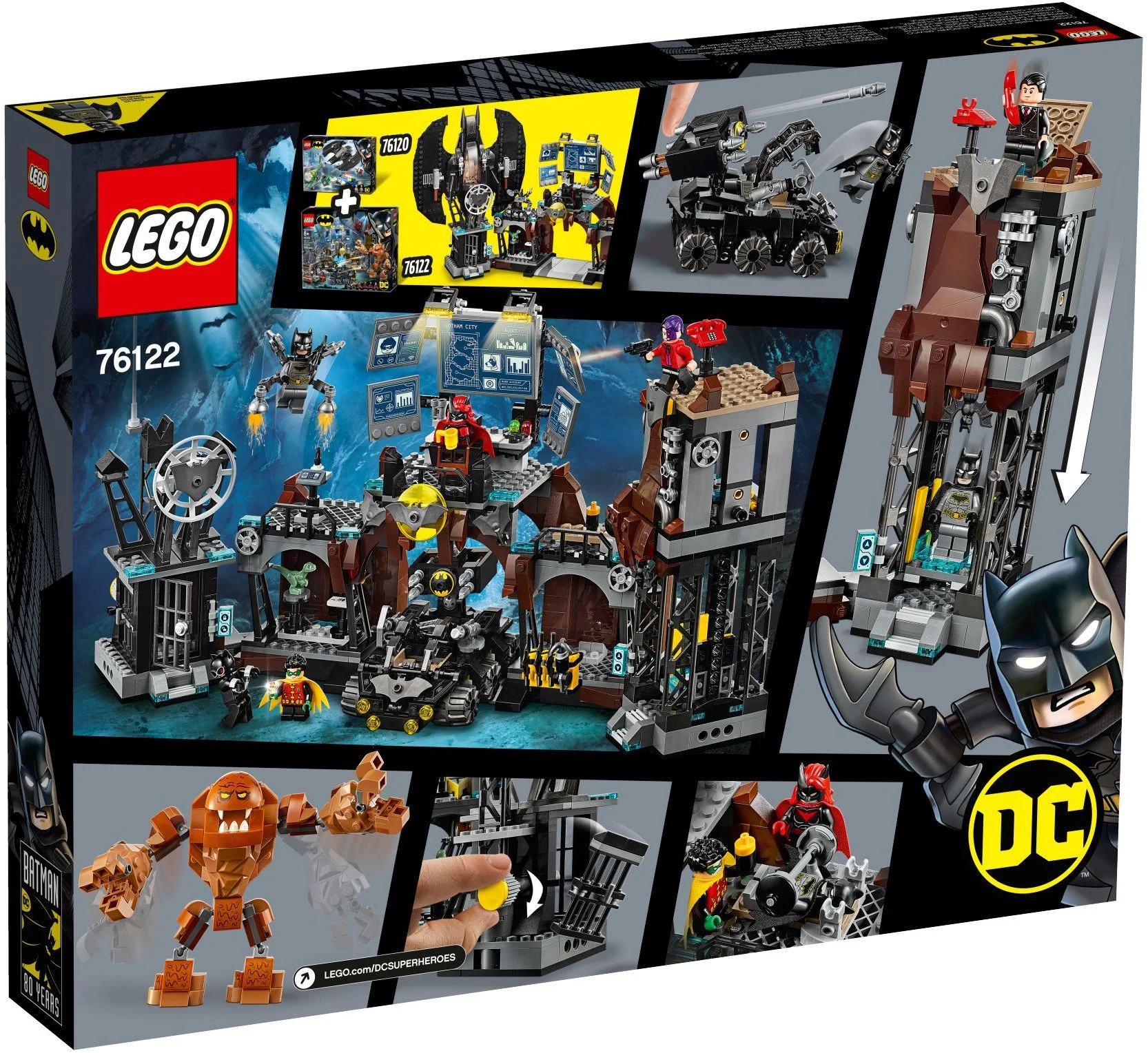 LEGO® 76122 Atak Clayface'a na Jaskinię Batmana - zdjęcie 5