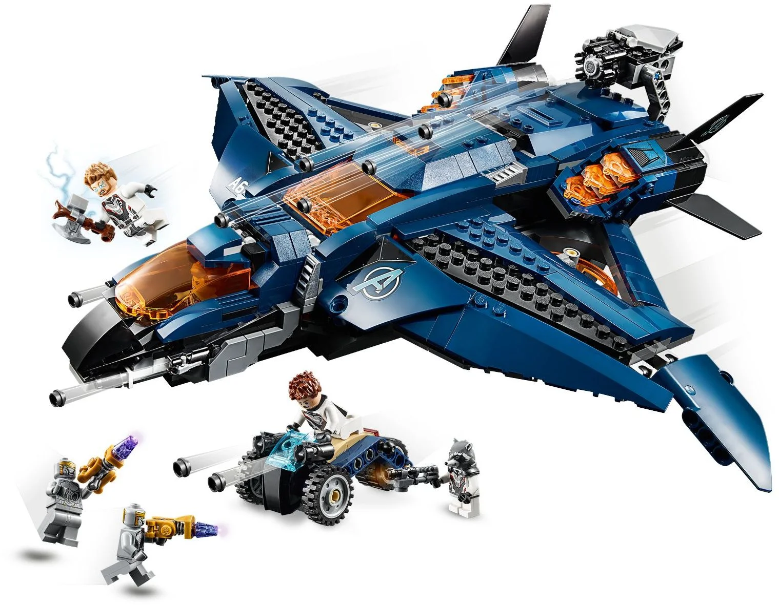 LEGO® 76126 Wspaniały Quinjet Avengersów - zdjęcie 3