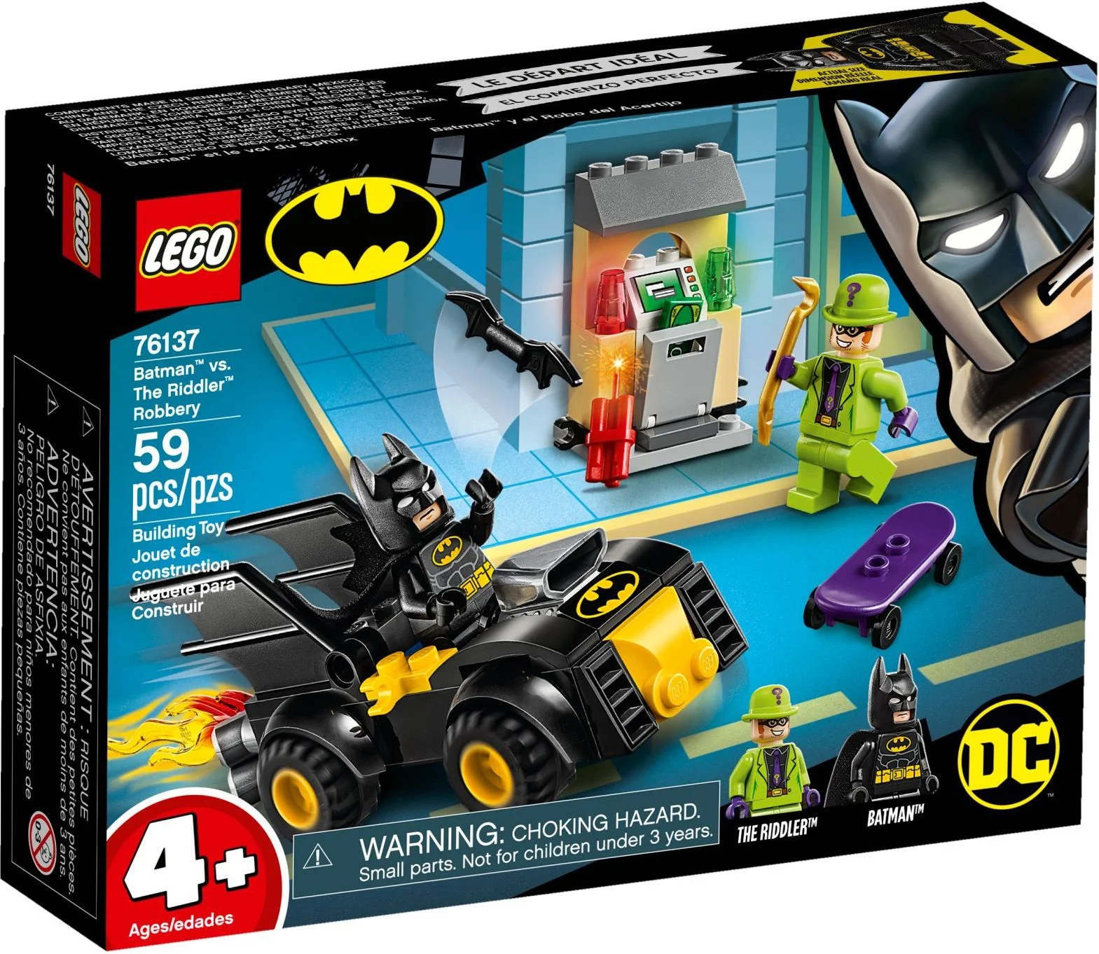 LEGO® 76137 Batman i rabunek Człowieka - Zagadki - zdjęcie 2