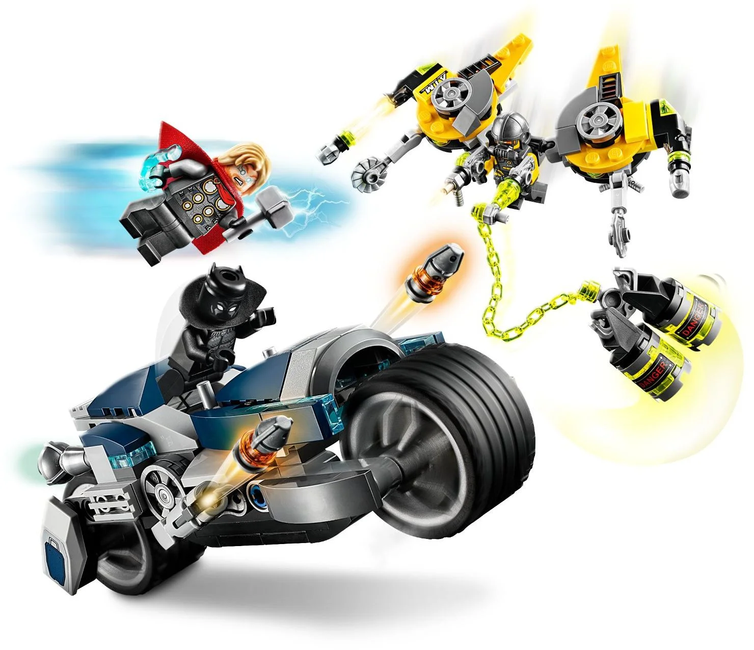 LEGO® 76142 Avengers walka na motocyklu - zdjęcie 3