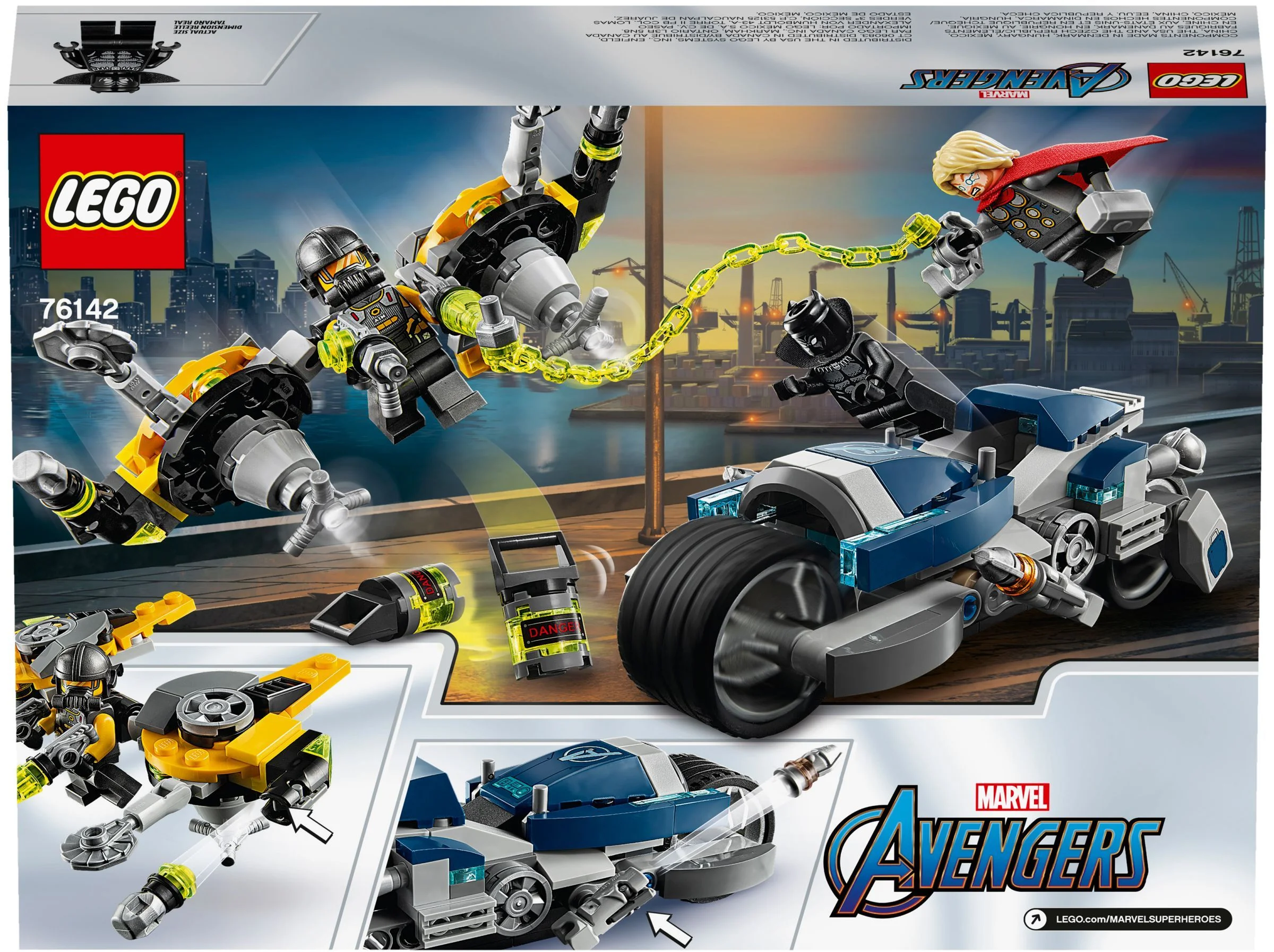 LEGO® 76142 Avengers walka na motocyklu - zdjęcie 5
