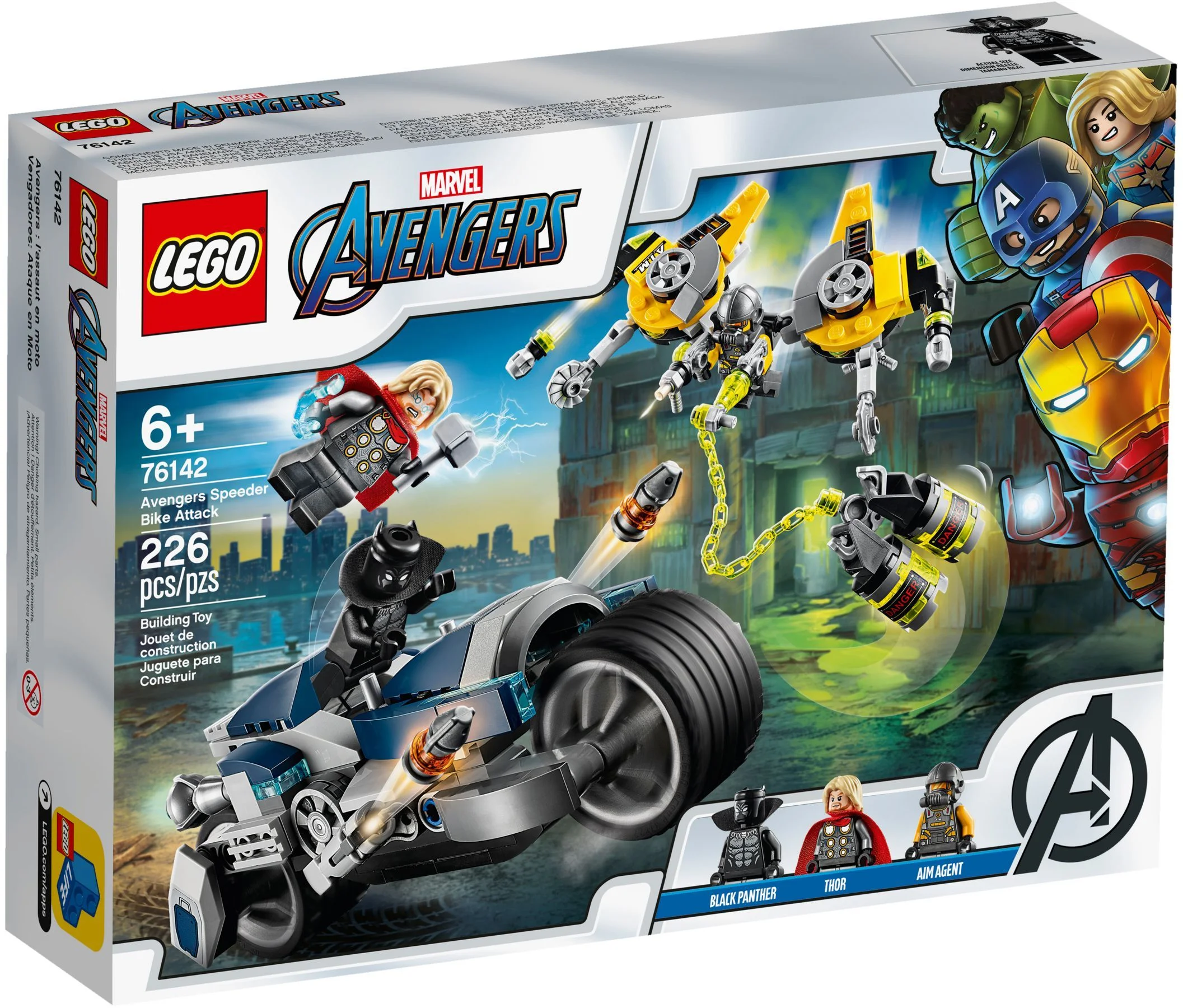 LEGO® 76142 Avengers walka na motocyklu - zdjęcie 1