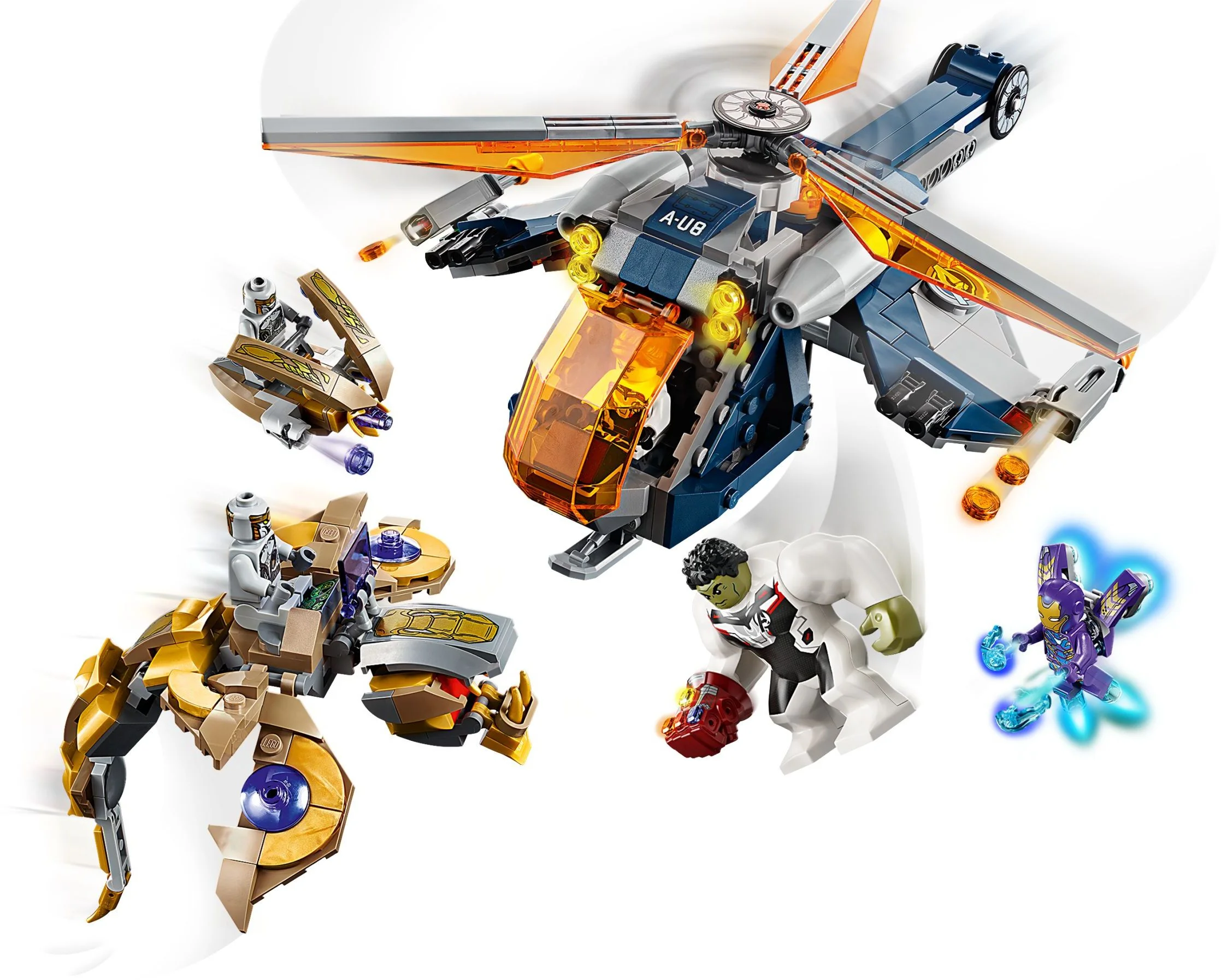 LEGO® 76144 Marvel Avengers Upadek helikoptera Hulka, Nowe - zdjęcie 6