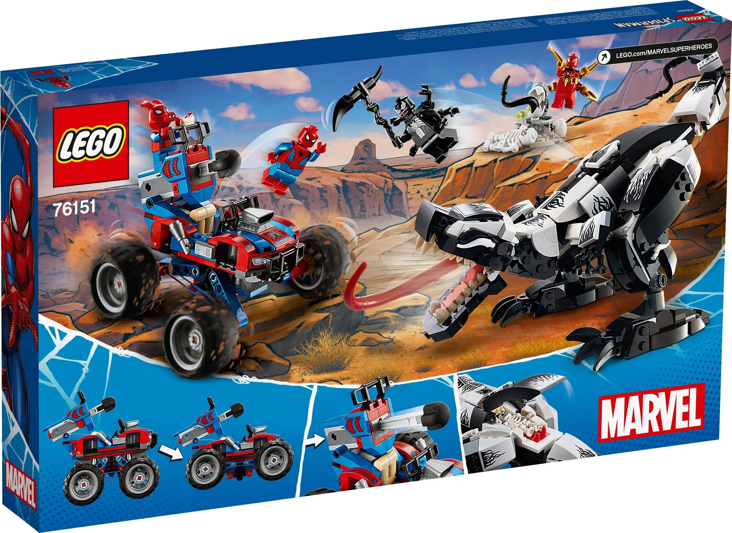LEGO® 76151 Super Heroes Starcie z Venomozaurem - zdjęcie 3