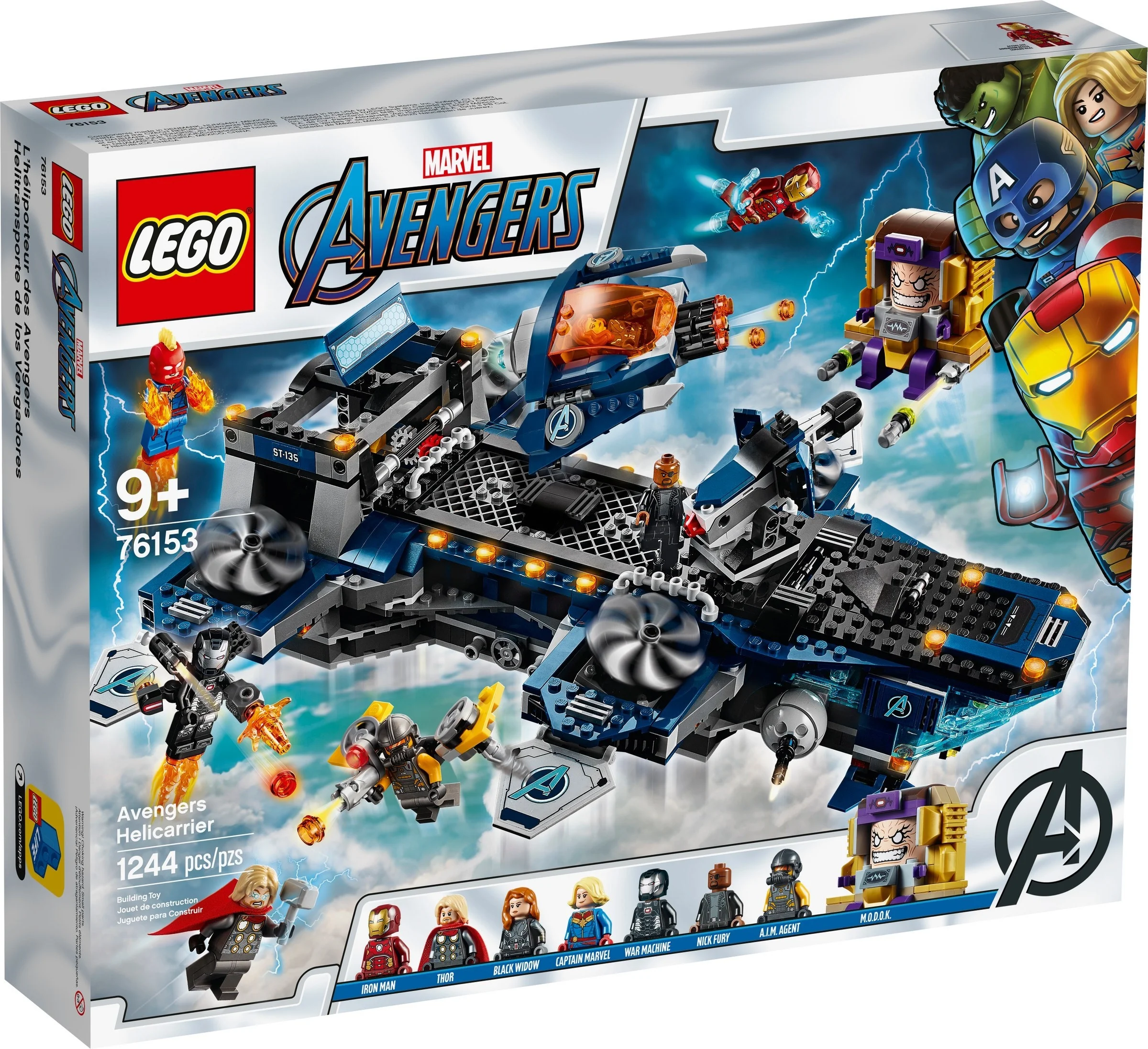 LEGO® 76153 @@@ Lotniskowiec Avengers @@@ Helicarrier - zdjęcie 2