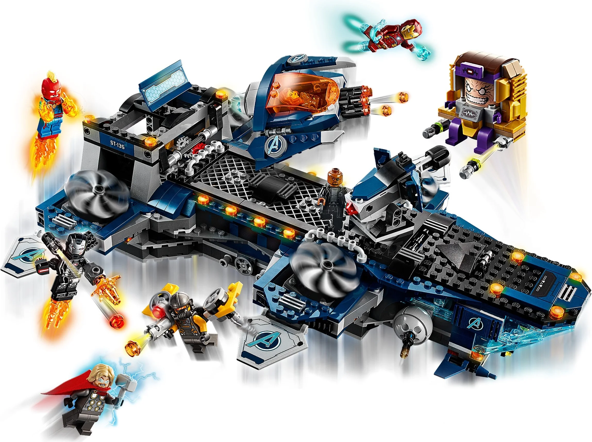 LEGO® 76153 @@@ Lotniskowiec Avengers @@@ Helicarrier - zdjęcie 8