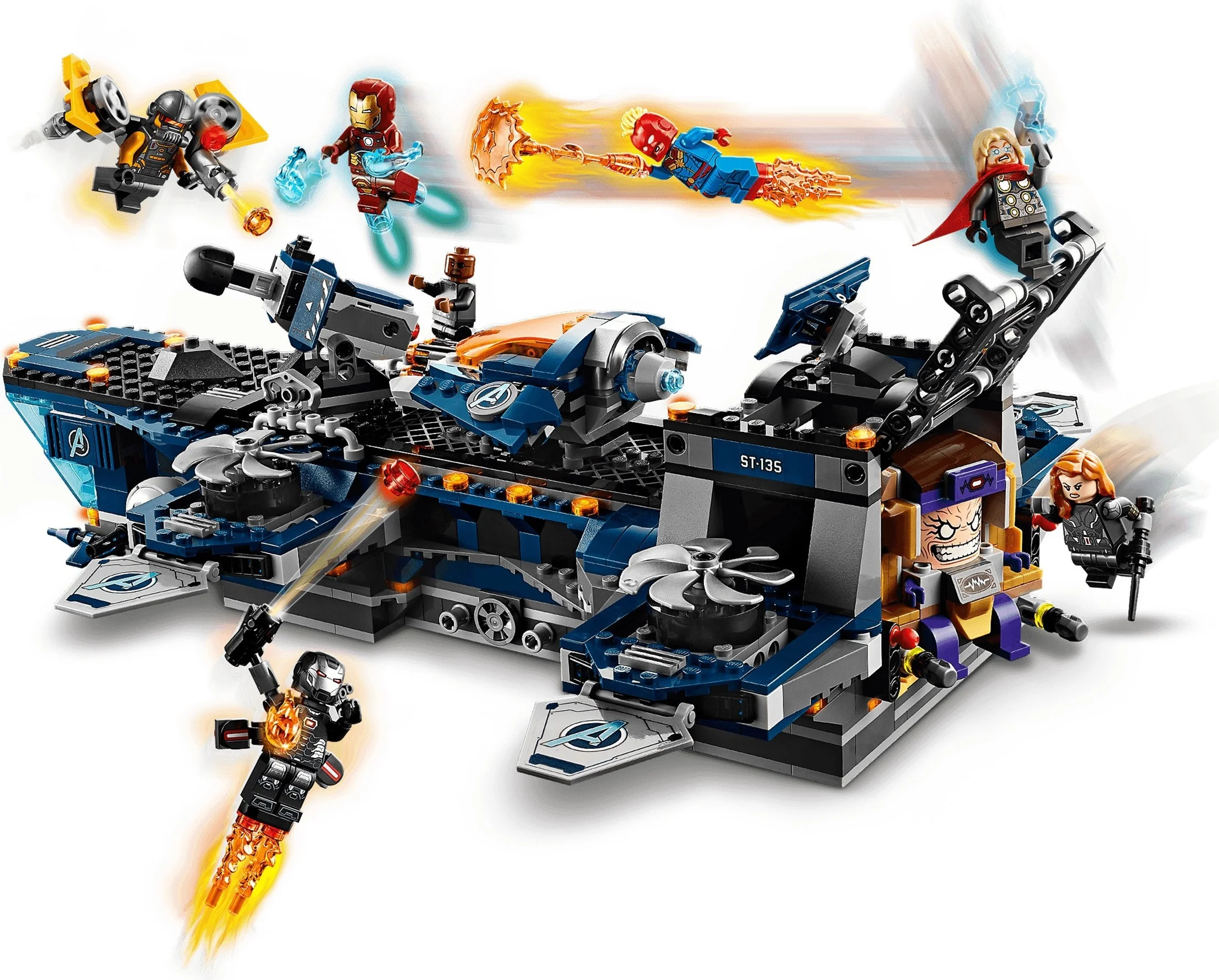 LEGO® 76153 @@@ Lotniskowiec Avengers @@@ Helicarrier - zdjęcie 9