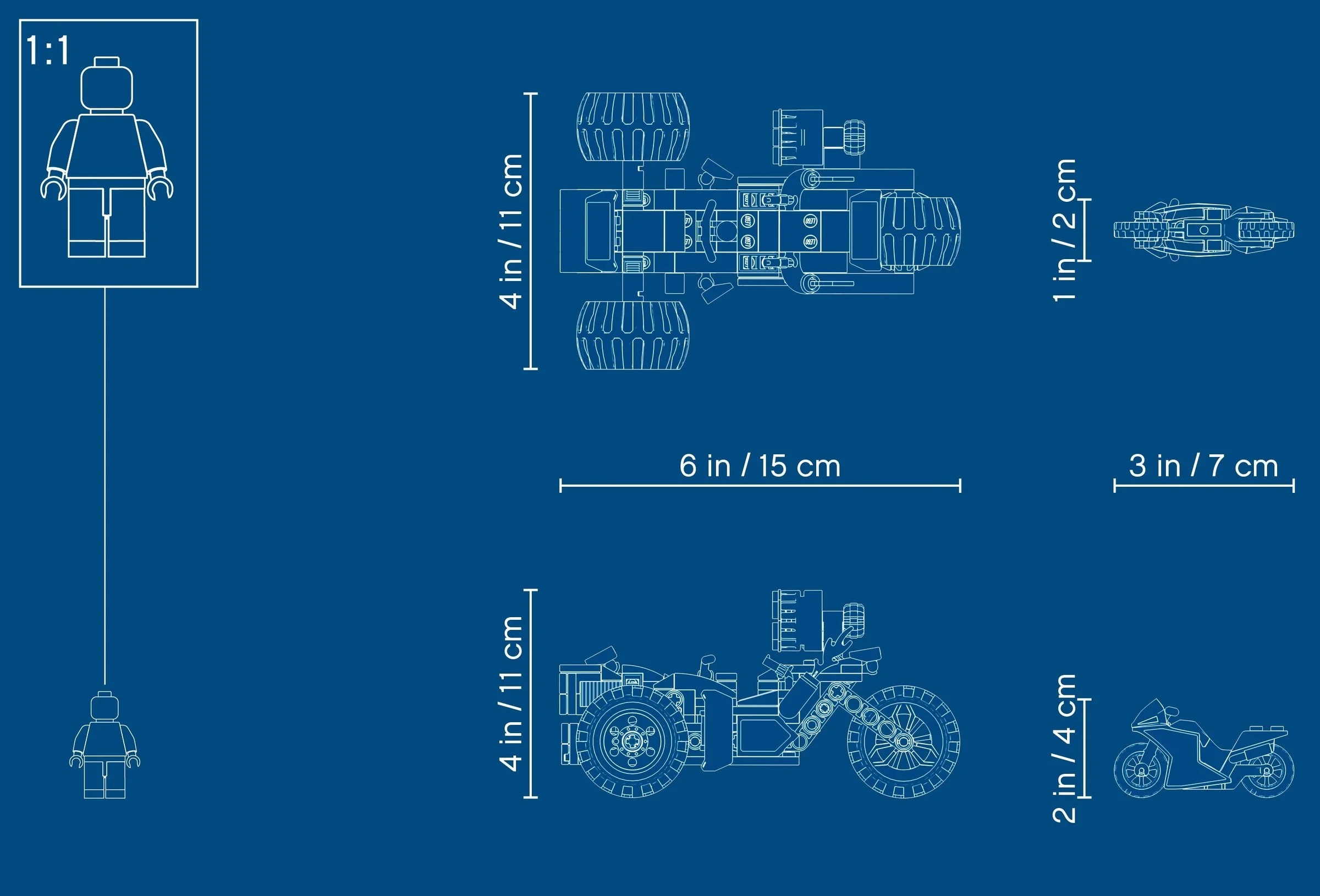 LEGO® 76159 Comics Trójkołowy motocykl Jokera - zdjęcie 4