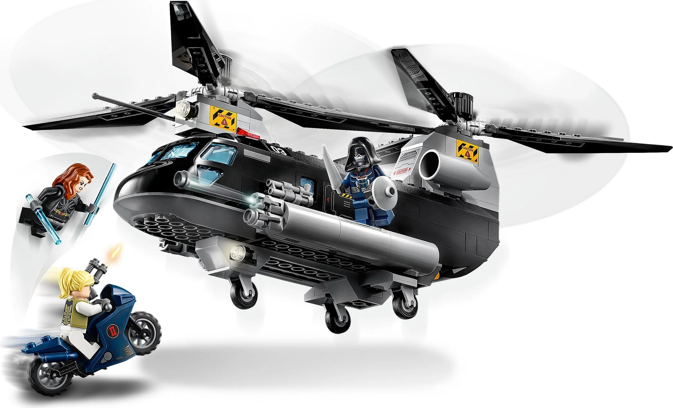 LEGO® 76162 Marvel Czarna Wdowa I Pościg Helikopterem - zdjęcie 10