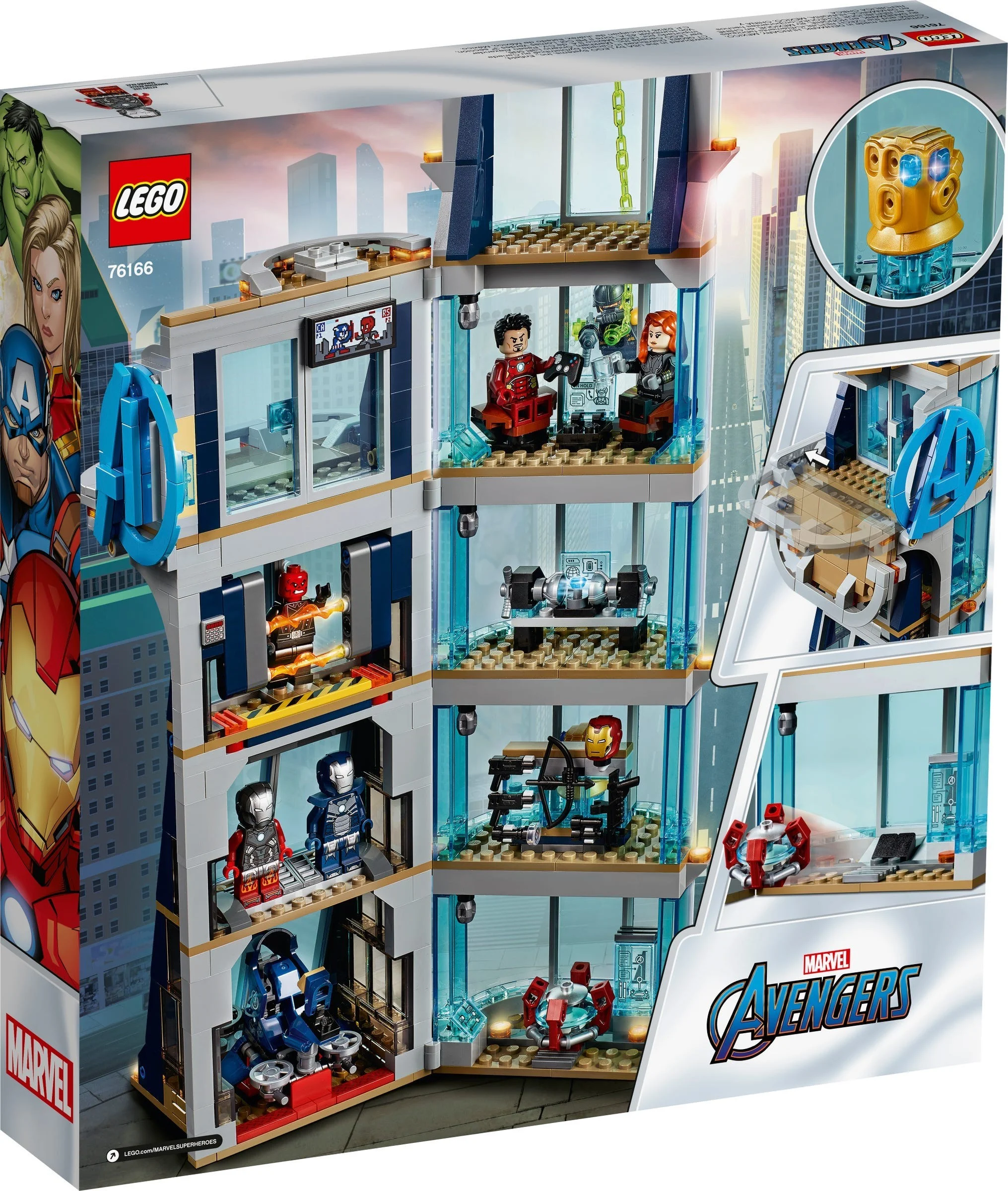 LEGO® 76166 ### Lego Marvel Heroes Walka o Wieżę Avengersów - zdjęcie 9