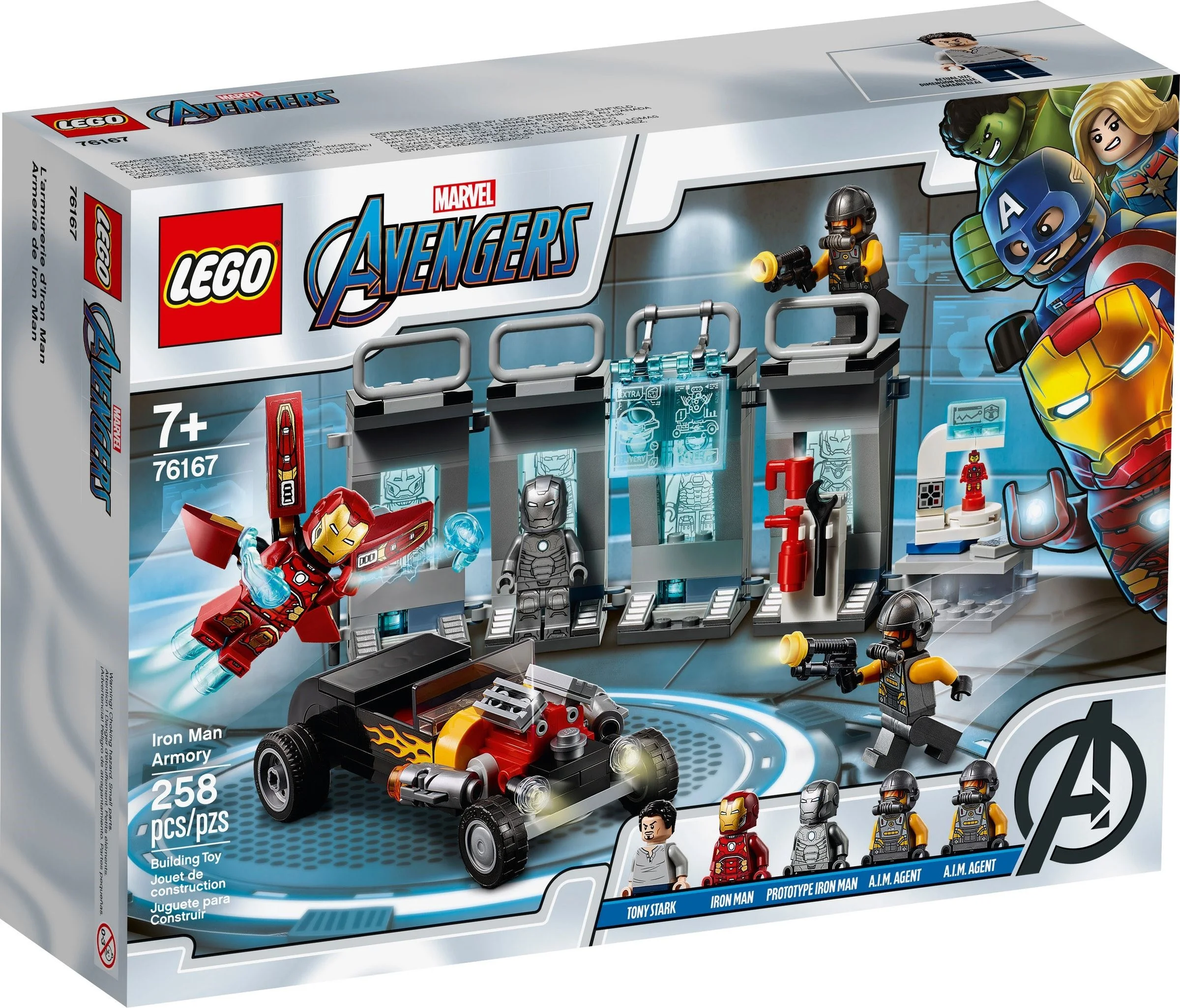 LEGO® 76167 Avengers Zbrojownia Iron Mana Nowe - zdjęcie 2