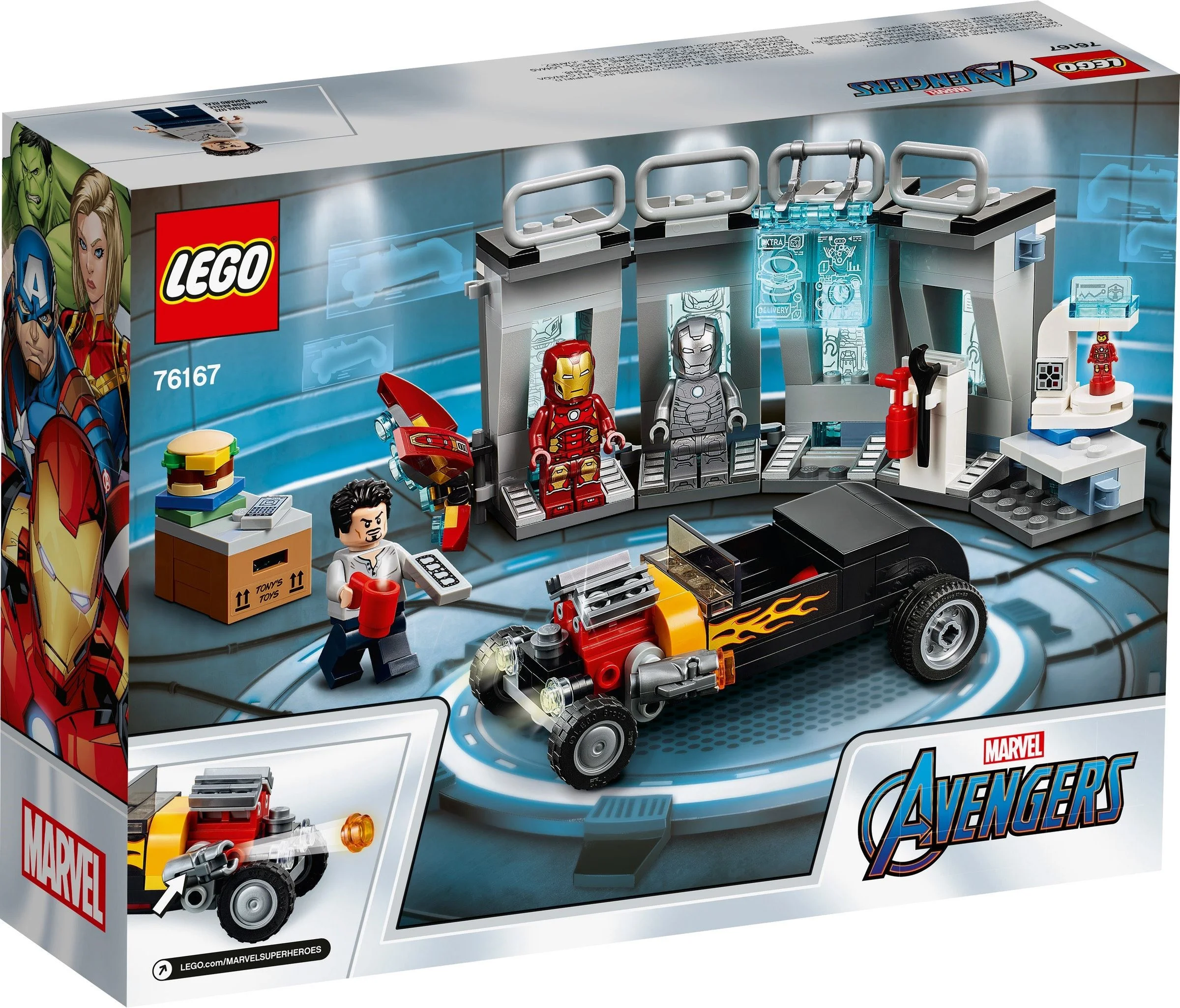 LEGO® 76167 Avengers Zbrojownia Iron Mana Nowe - zdjęcie 6