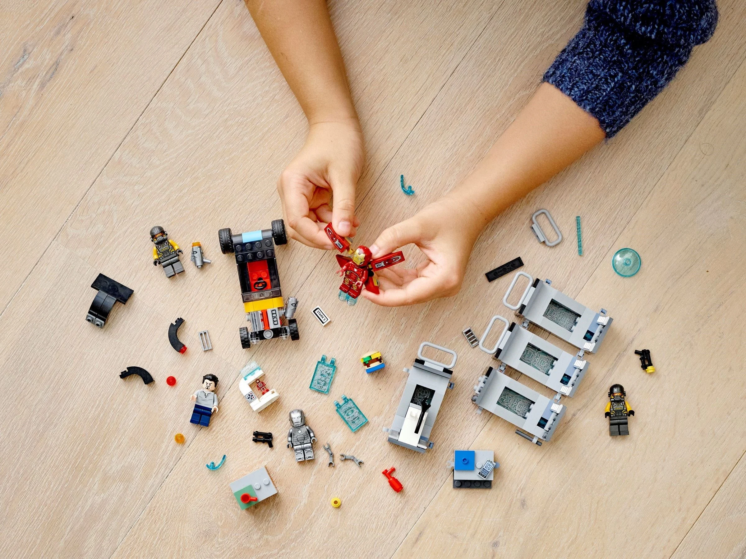 LEGO® 76167 Avengers Zbrojownia Iron Mana Nowe - zdjęcie 7