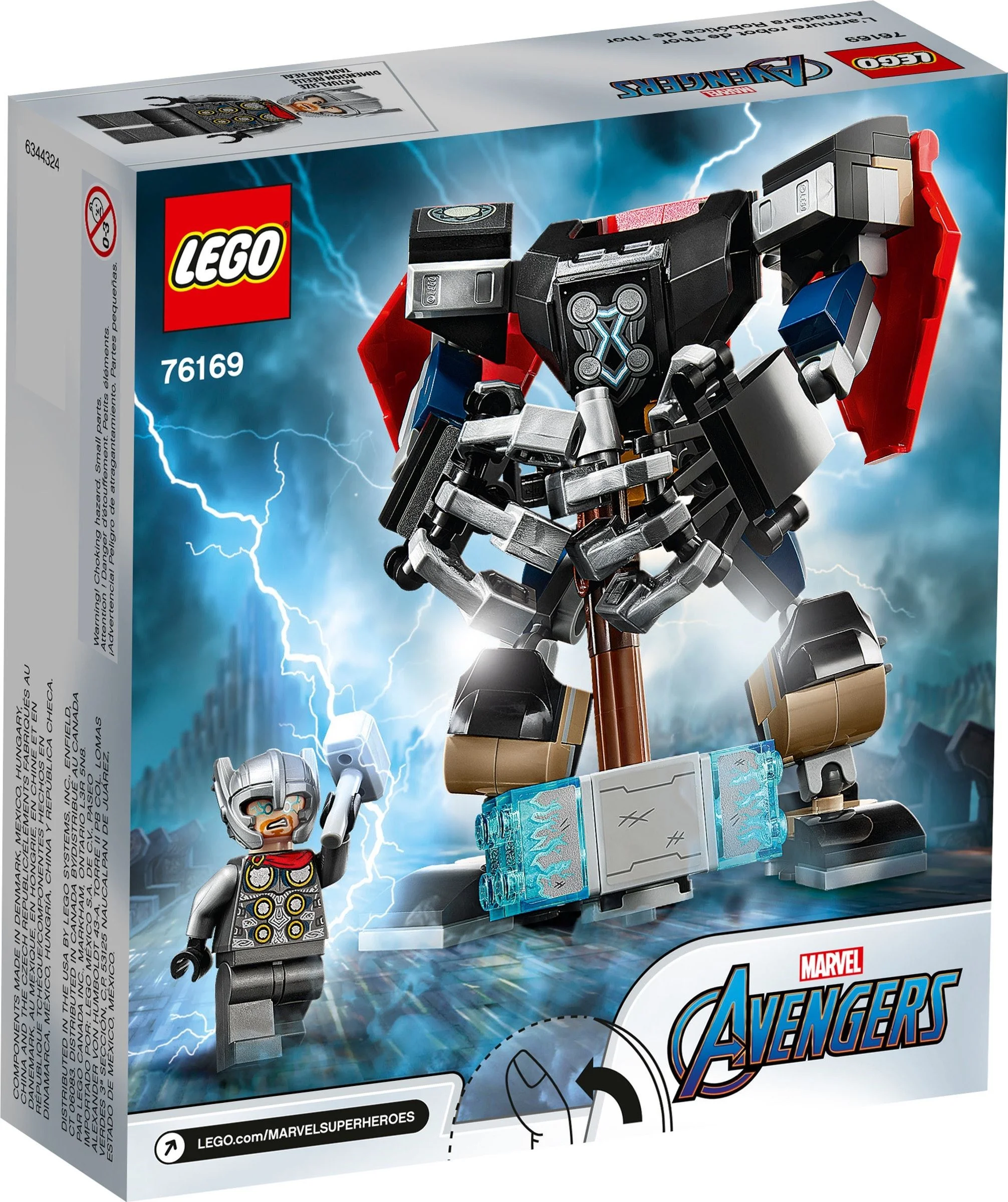 LEGO® 76169 Opancerzony mech Thora - zdjęcie 5