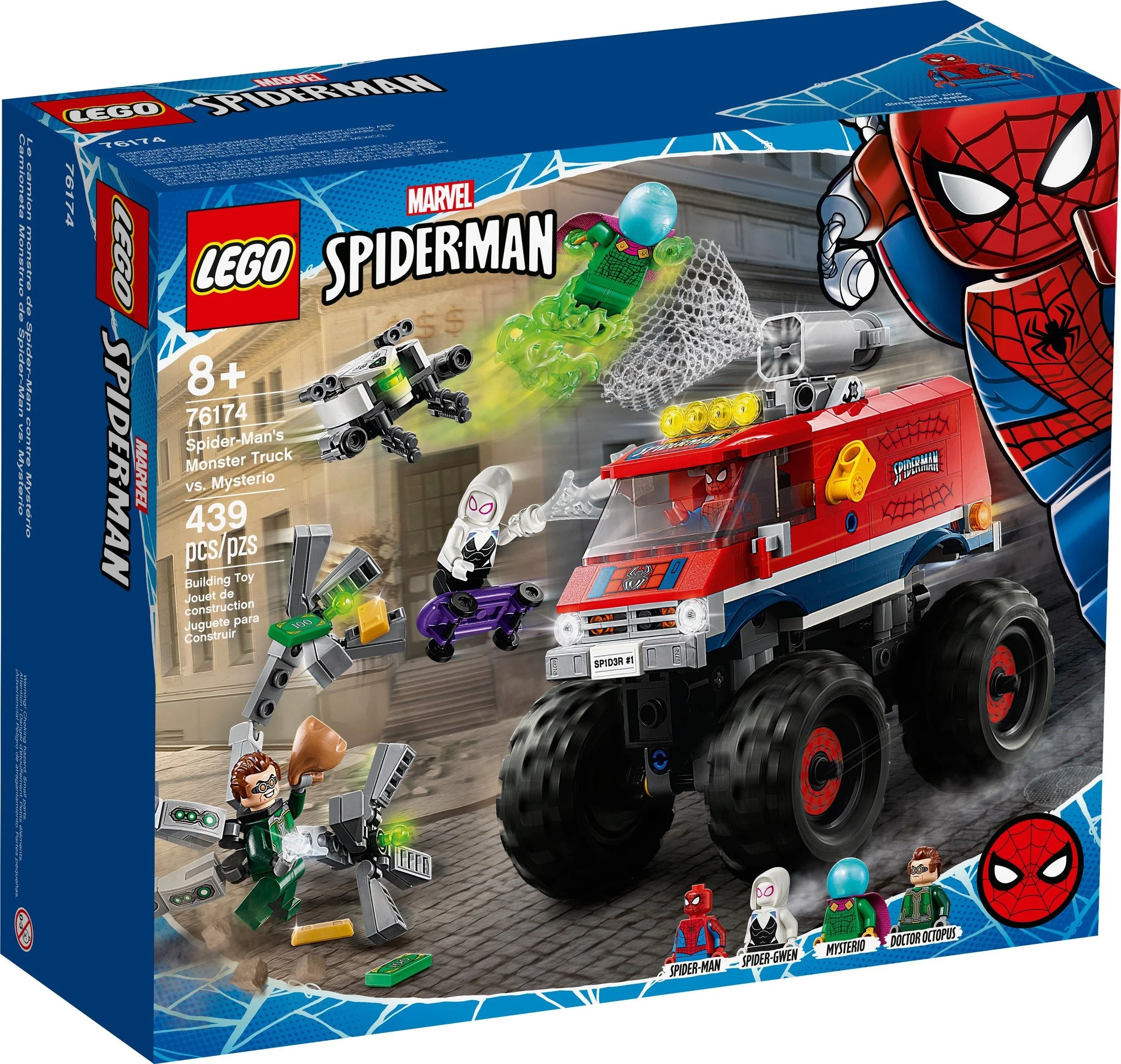 LEGO® 76174 Monster truck Spider-Mana kontra Mysterio - zdjęcie 2