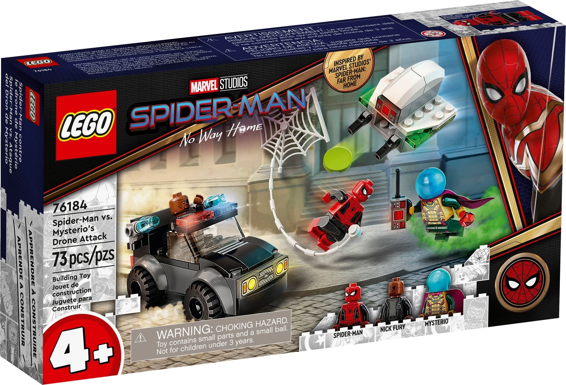 LEGO® 76184 Spider-Man kontra Mysterio i jego dron - zdjęcie 1