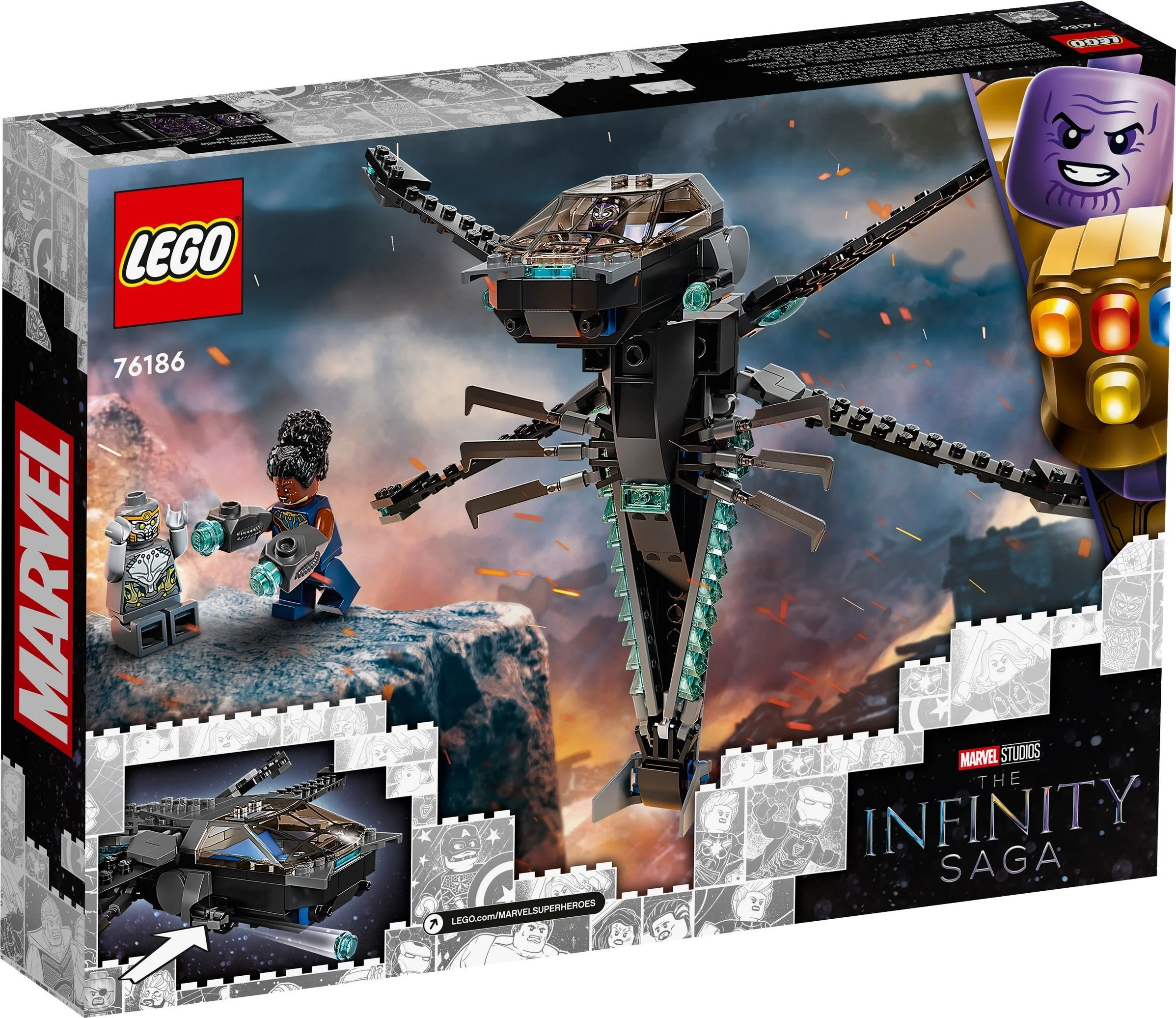 LEGO® 76186 Lego Marvel Heroes Helikopter Czarnej Pantery - zdjęcie 7