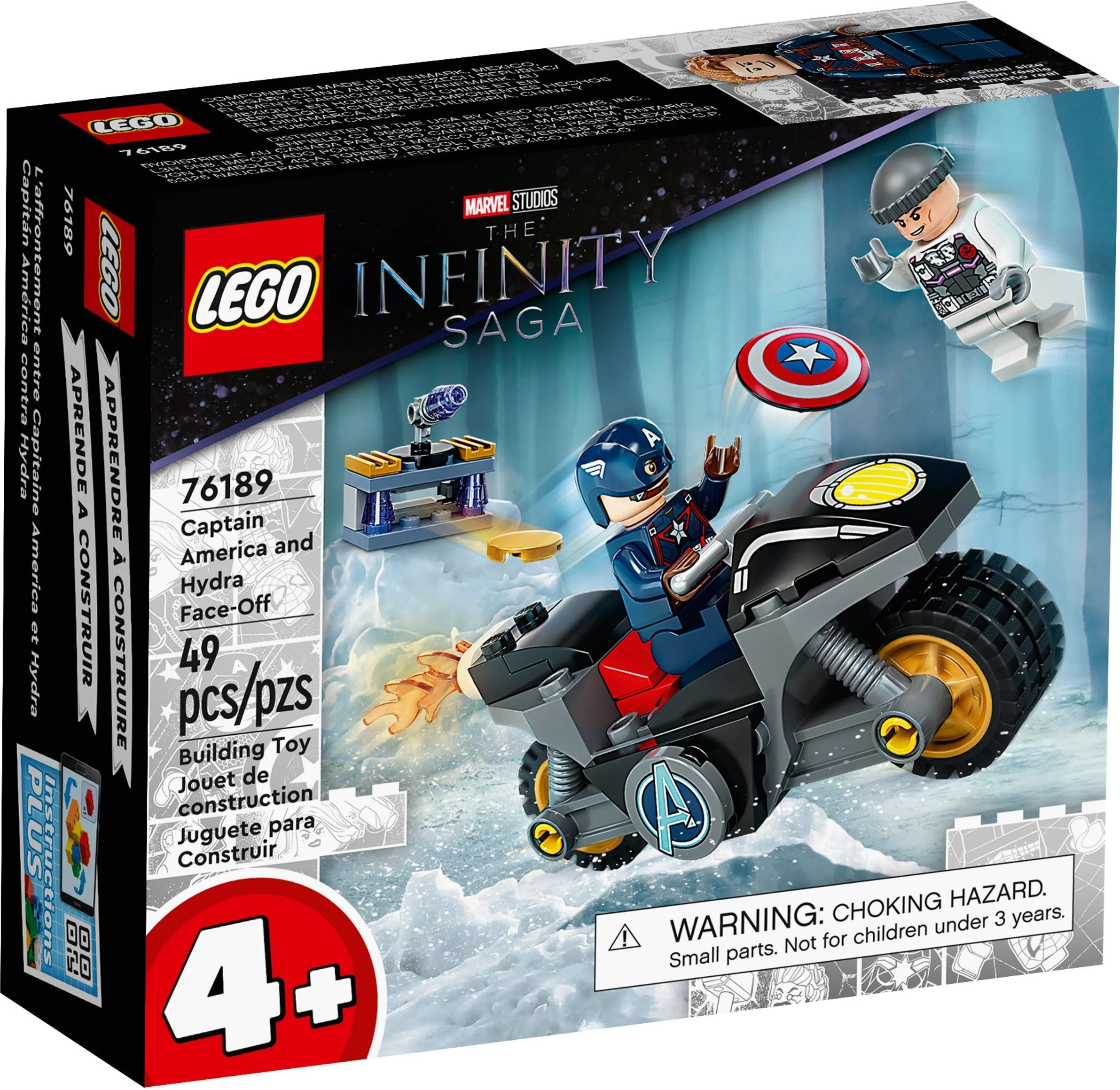 LEGO® 76189 Avengers Kapitan Ameryka i pojedynek z Hydrą - zdjęcie 2