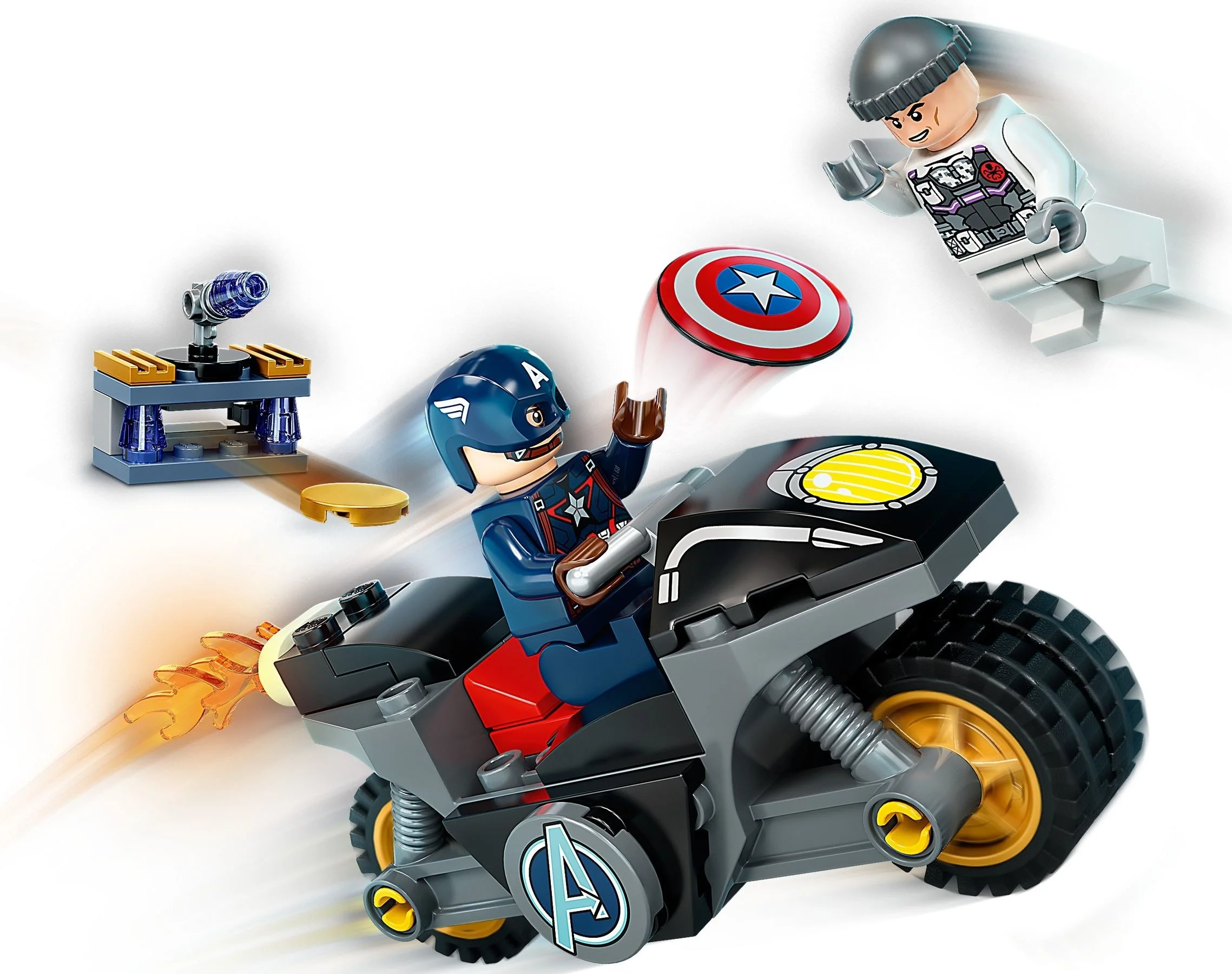 LEGO® 76189 Avengers Kapitan Ameryka i pojedynek z Hydrą - zdjęcie 4