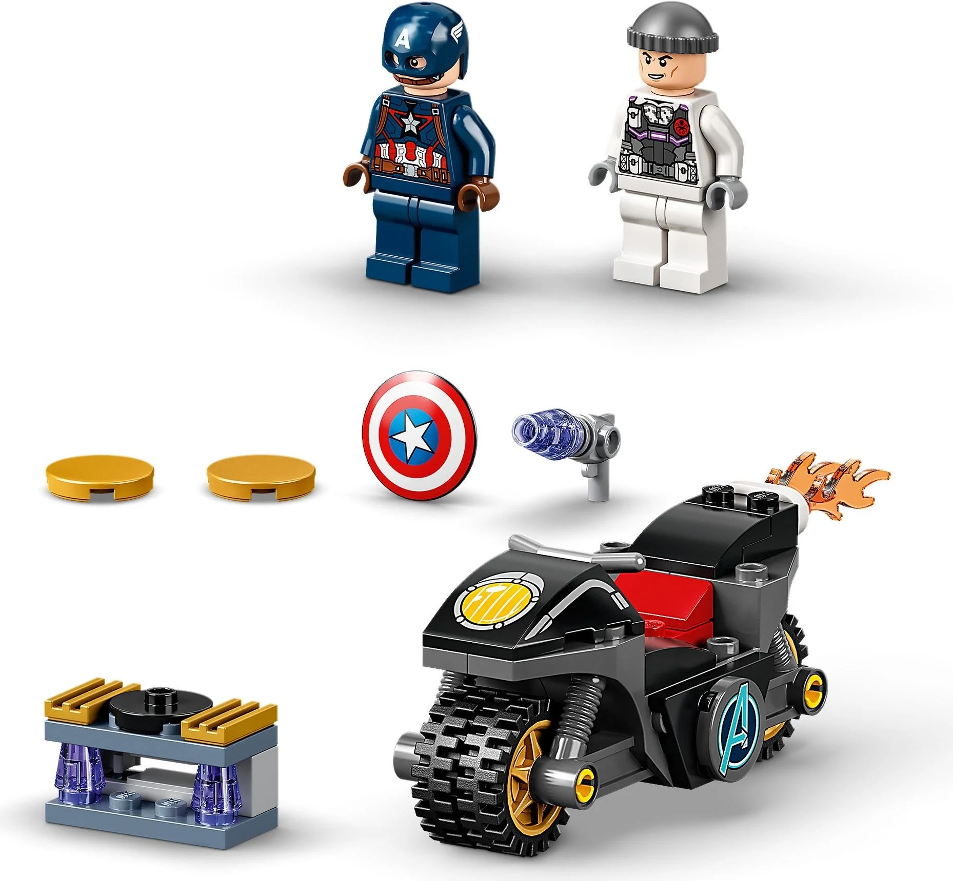 LEGO® 76189 Avengers Kapitan Ameryka i pojedynek z Hydrą - zdjęcie 5