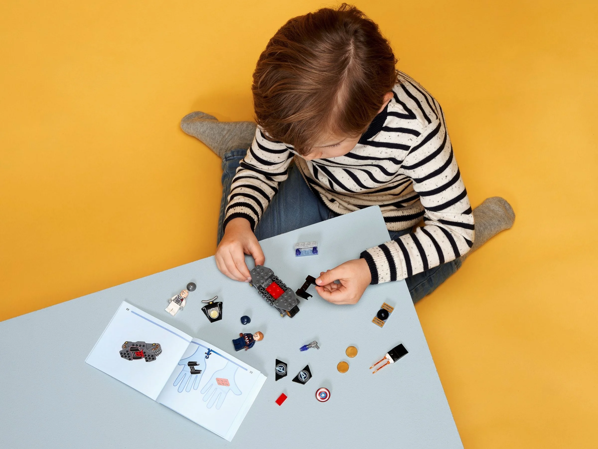 LEGO® 76189 Avengers Kapitan Ameryka i pojedynek z Hydrą - zdjęcie 8