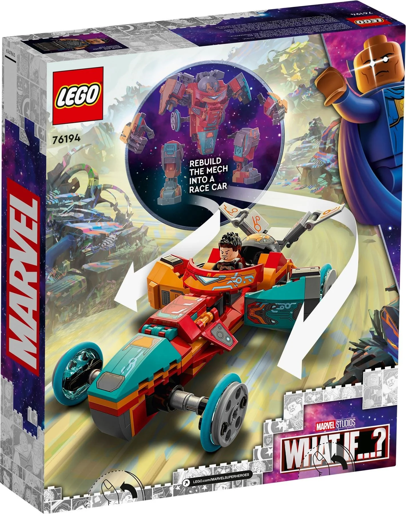 LEGO® 76194 Sakaariański Iron Man Tony’ego Starka - zdjęcie 6