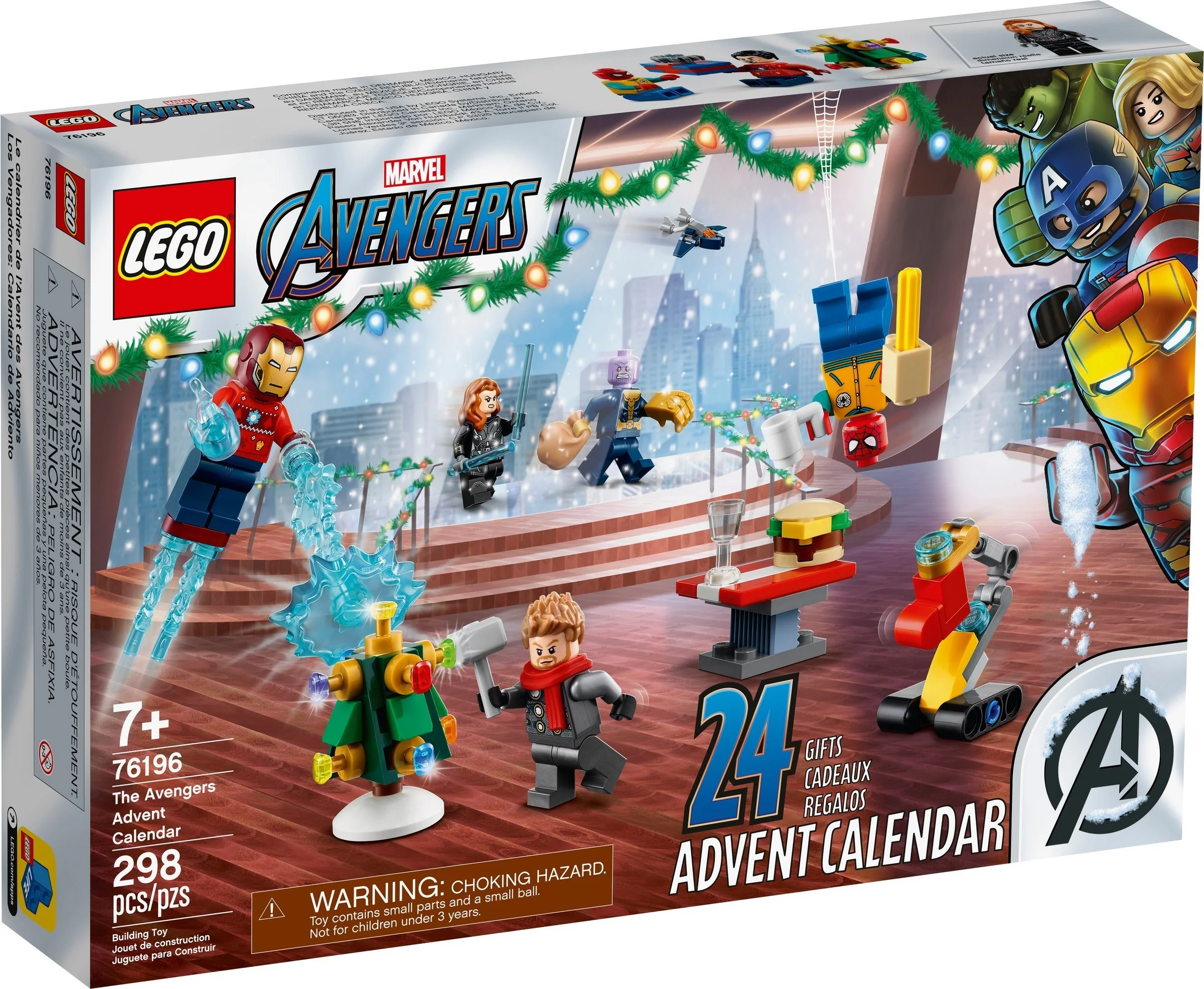 LEGO® 76196 Kalendarz adwentowy Lego Heroes Avengers 2022 Klocki - zdjęcie 2