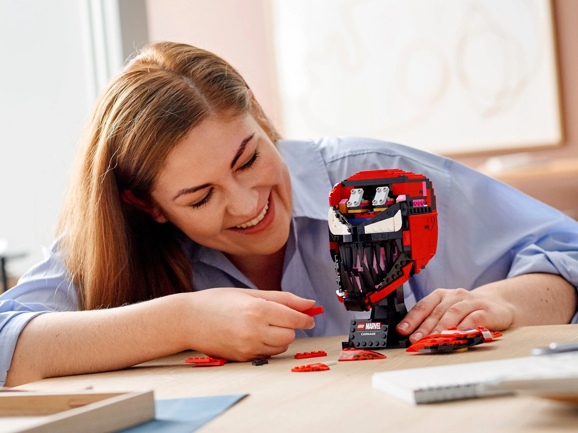 LEGO® 76199 Carnage Hełm Carnage Marvel Nowe - zdjęcie 7