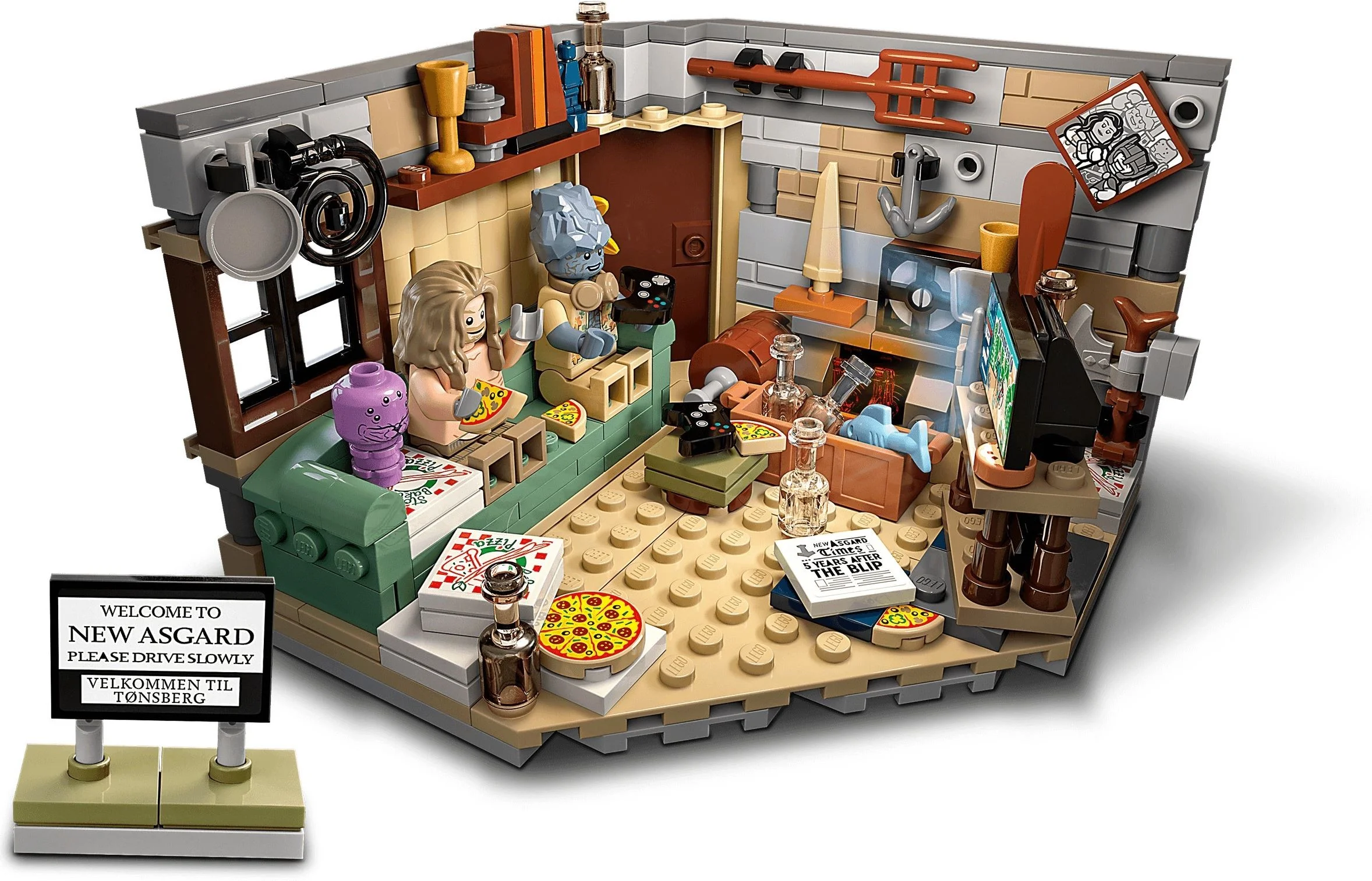 LEGO® 76200 Heroes Bro Thor’s New Asgard - zdjęcie 3