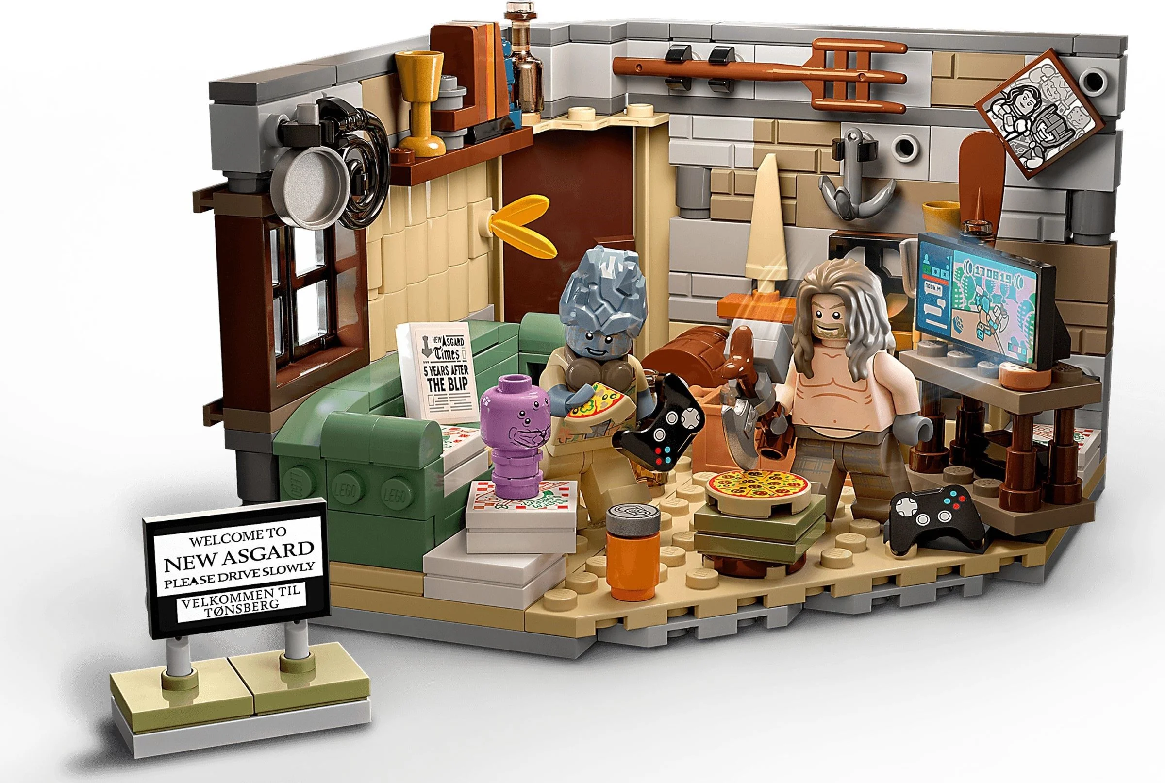 LEGO® 76200 Heroes Bro Thor’s New Asgard - zdjęcie 4