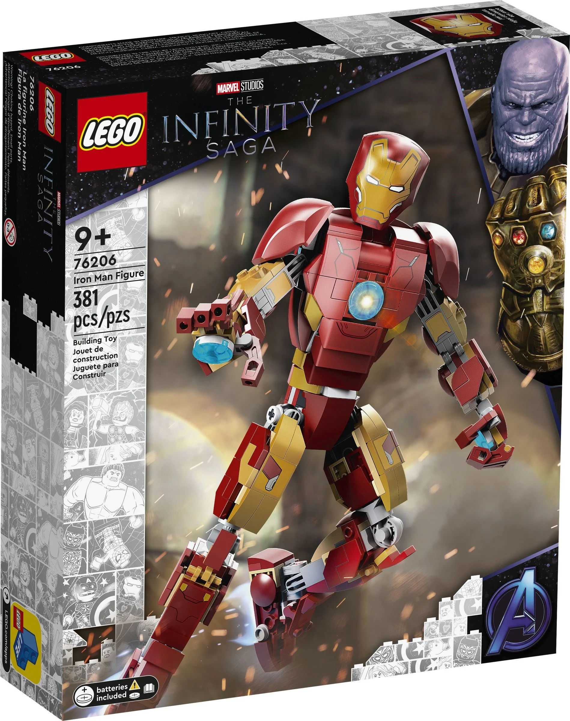 LEGO® 76206 Figurka Iron Mana - zdjęcie 8