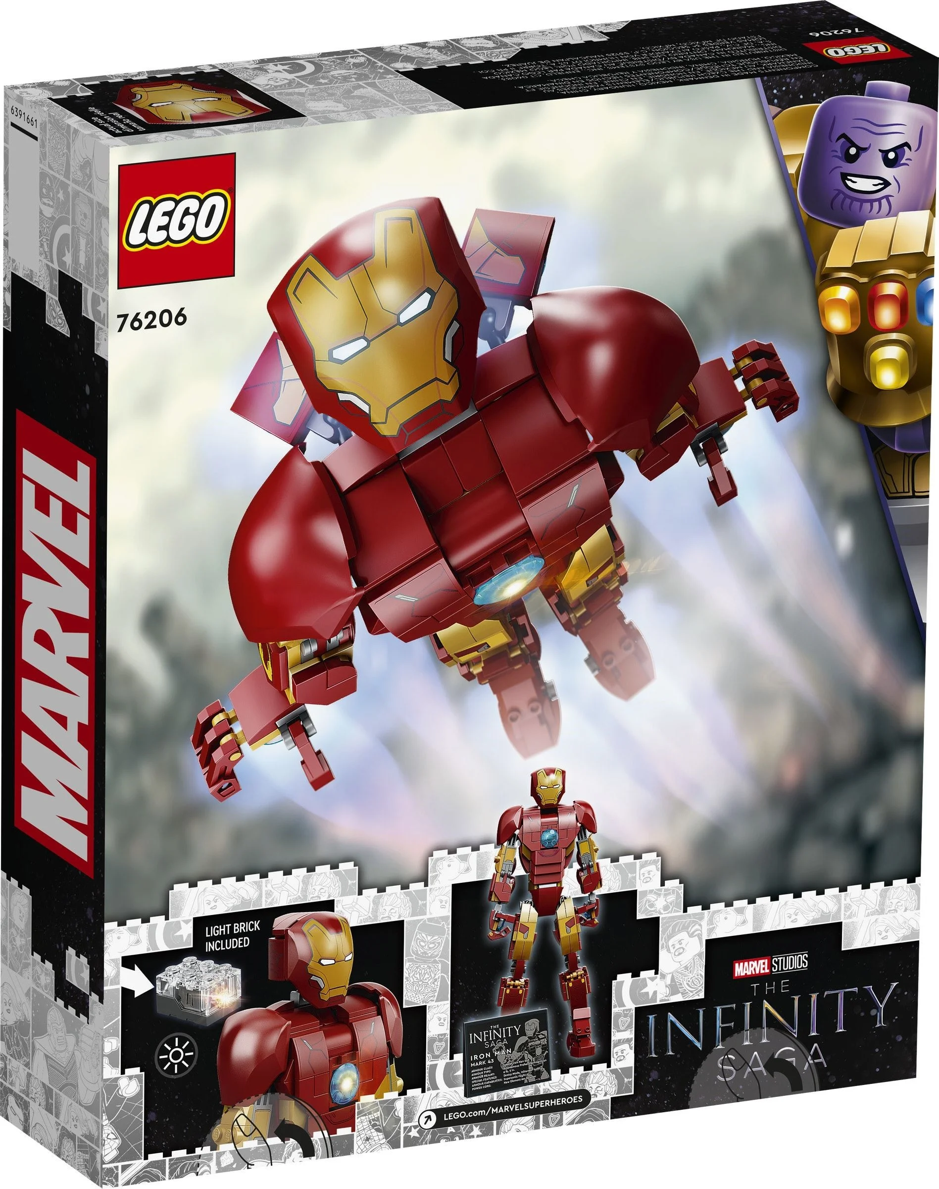 LEGO® 76206 Figurka Iron Mana - zdjęcie 9