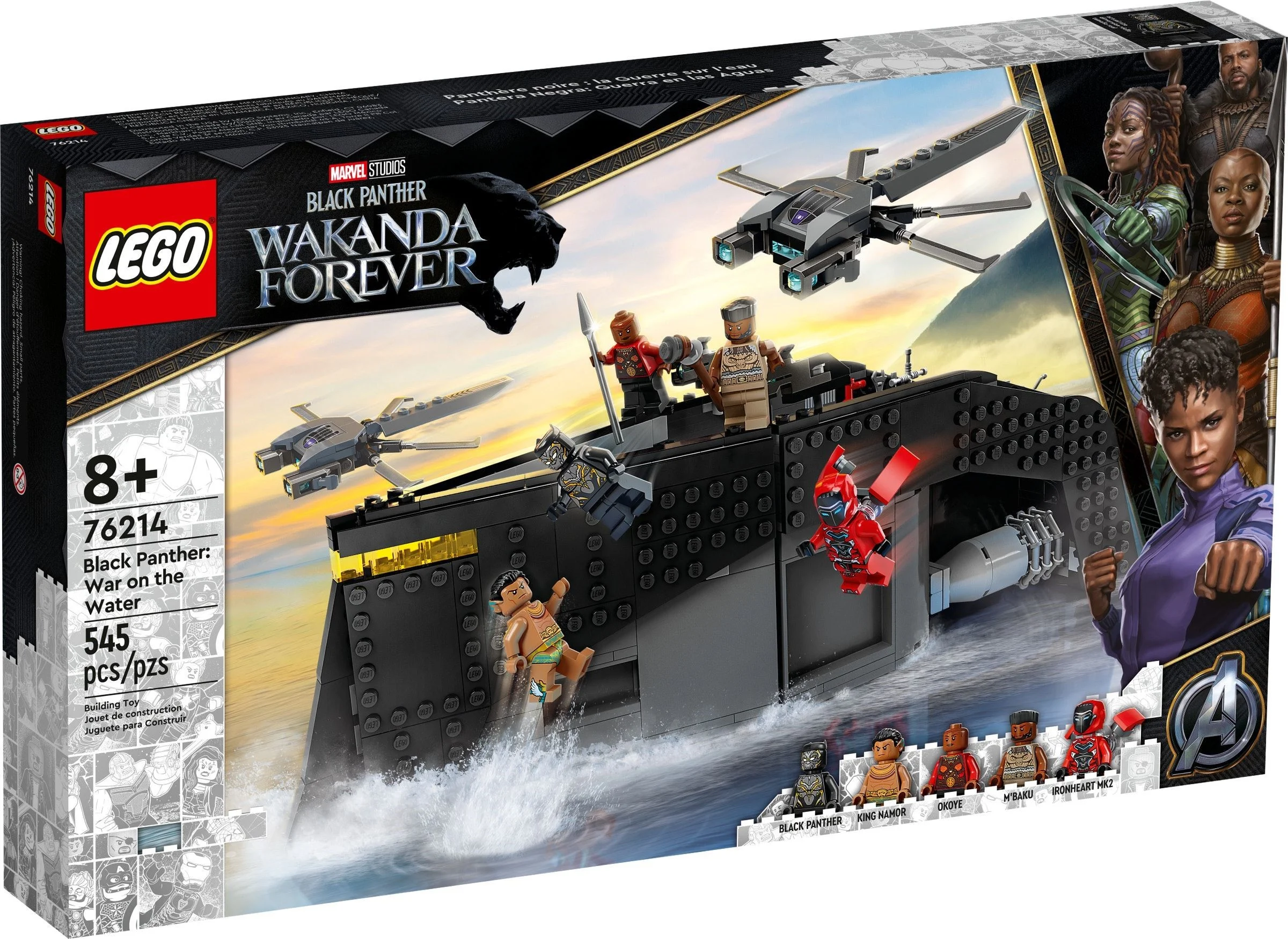 LEGO® 76214 Marvel Czarna Pantera: wojna na wodzie na święta - zdjęcie 2