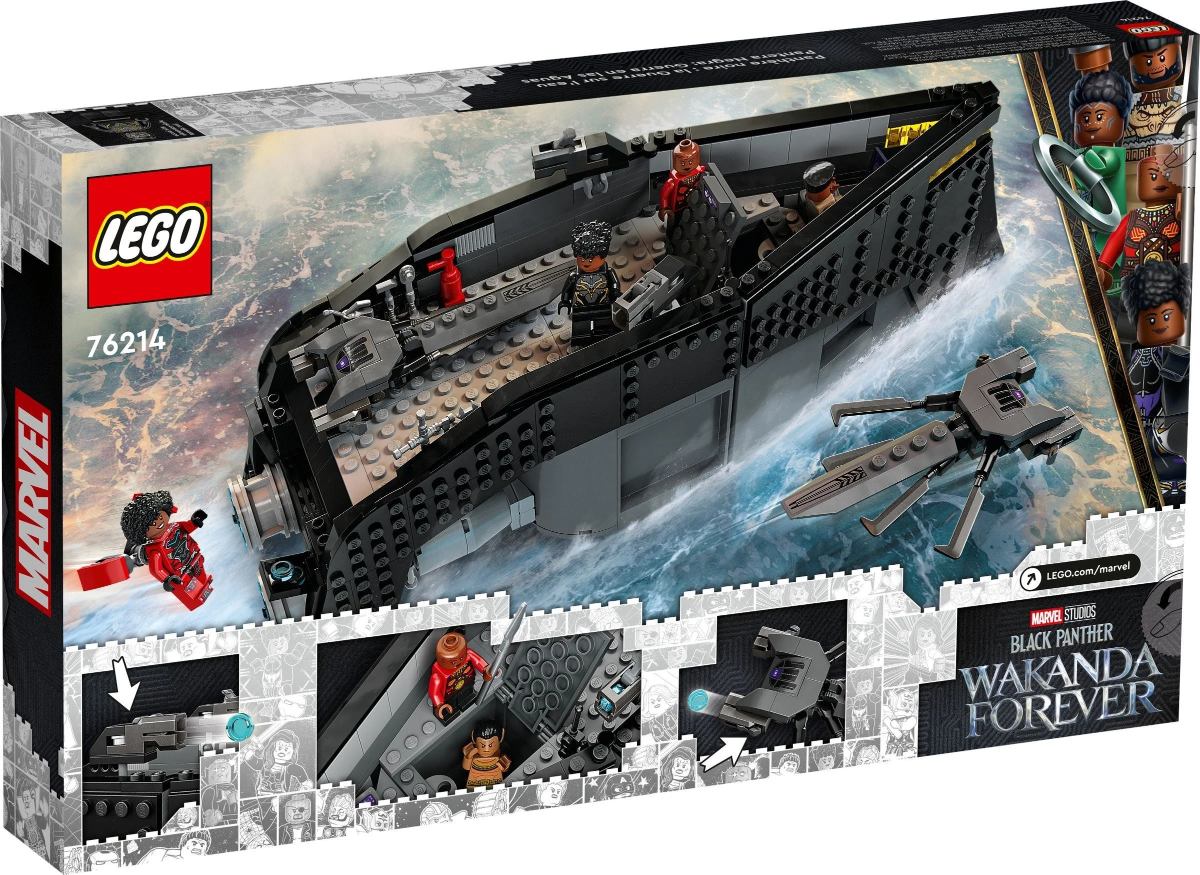 LEGO® 76214 Marvel Czarna Pantera: wojna na wodzie na święta - zdjęcie 3