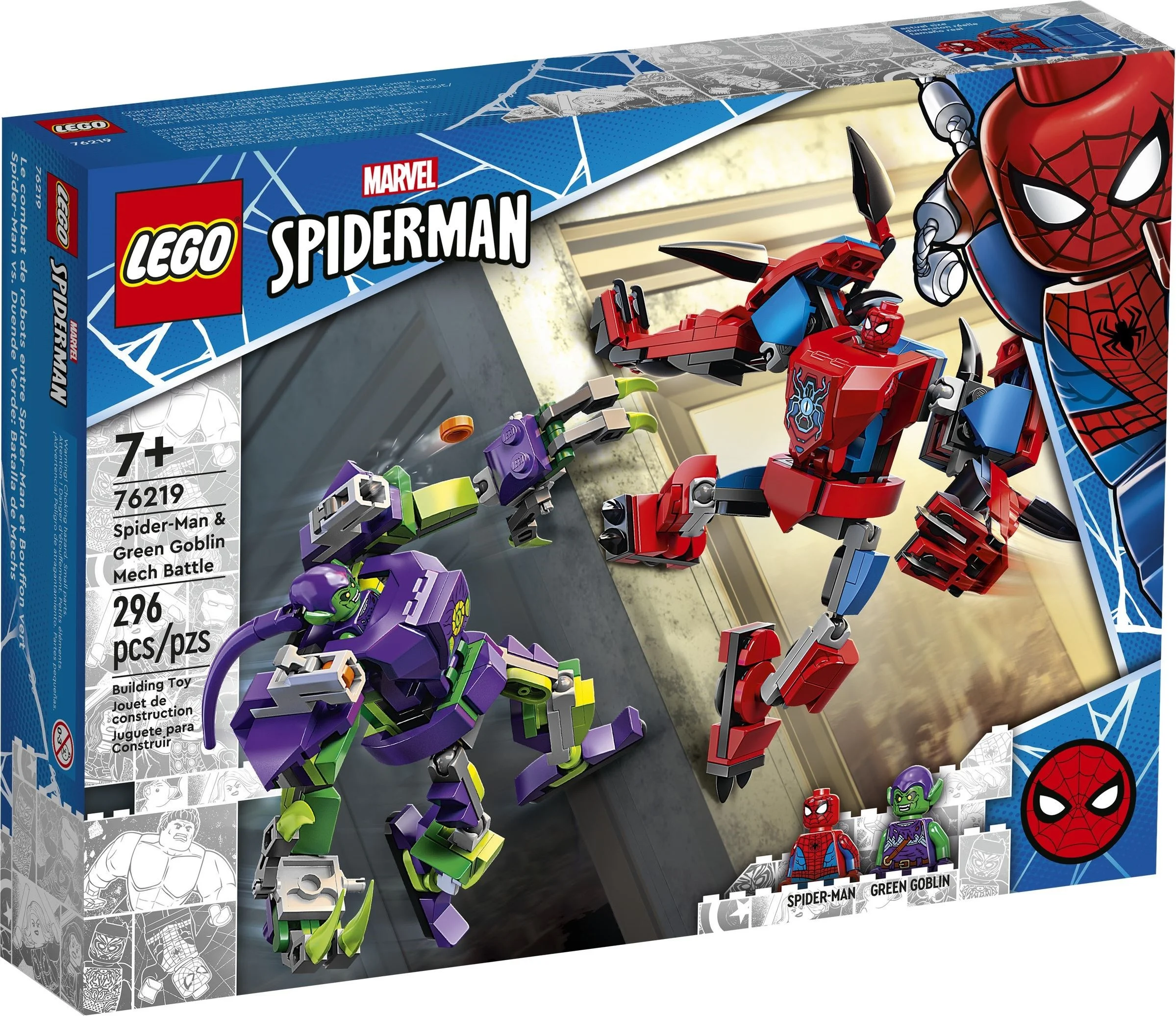 LEGO® 76219 LEGO Marvel Avengers Movie 4 Bitwa mechów Spider-Mana i Zielonego Goblina - zdjęcie 1