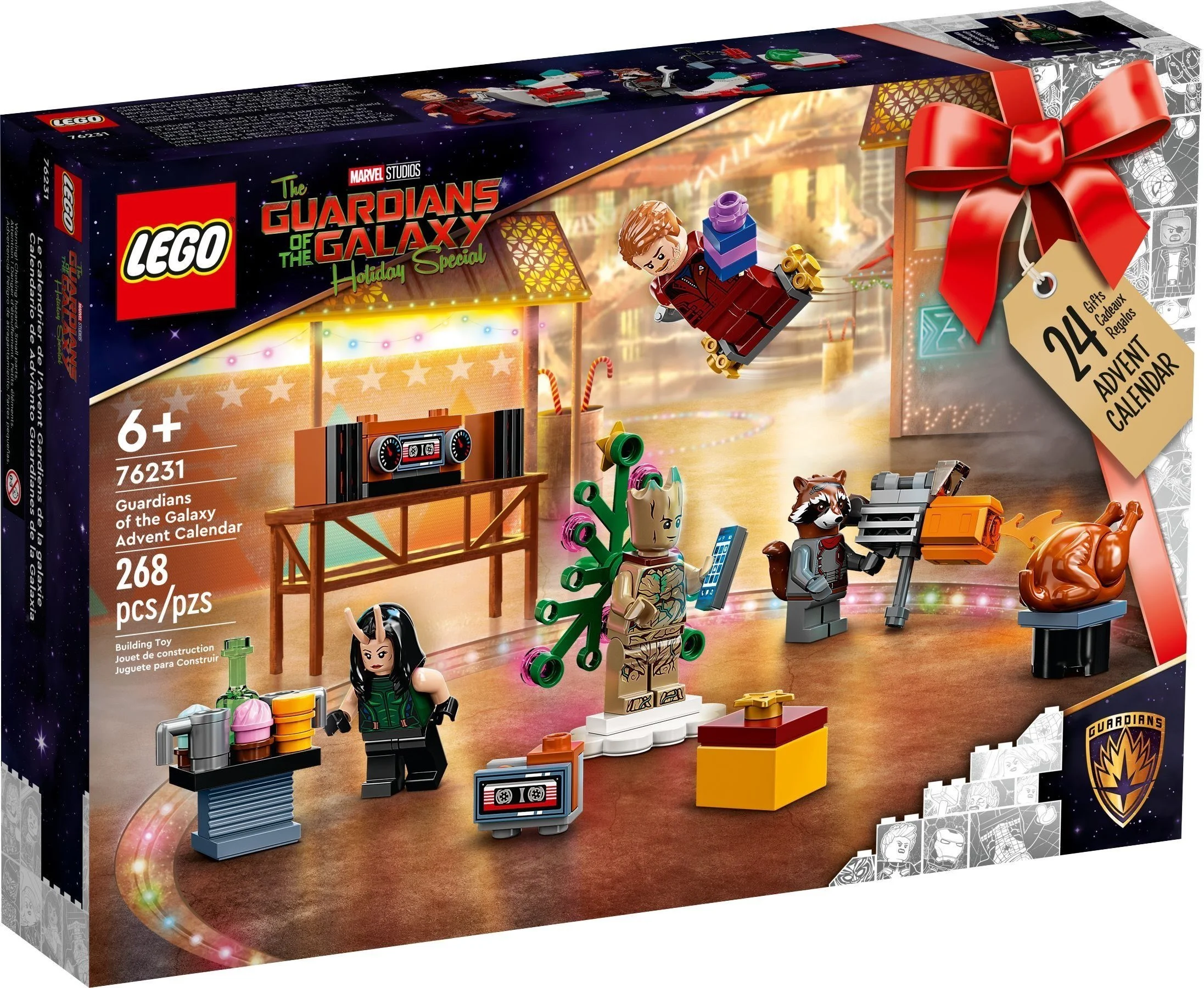 LEGO® 76231 LEGO Super Heroes Kalendarz adwentowy ze Strażnikami Galaktyki 2022 - zdjęcie 2
