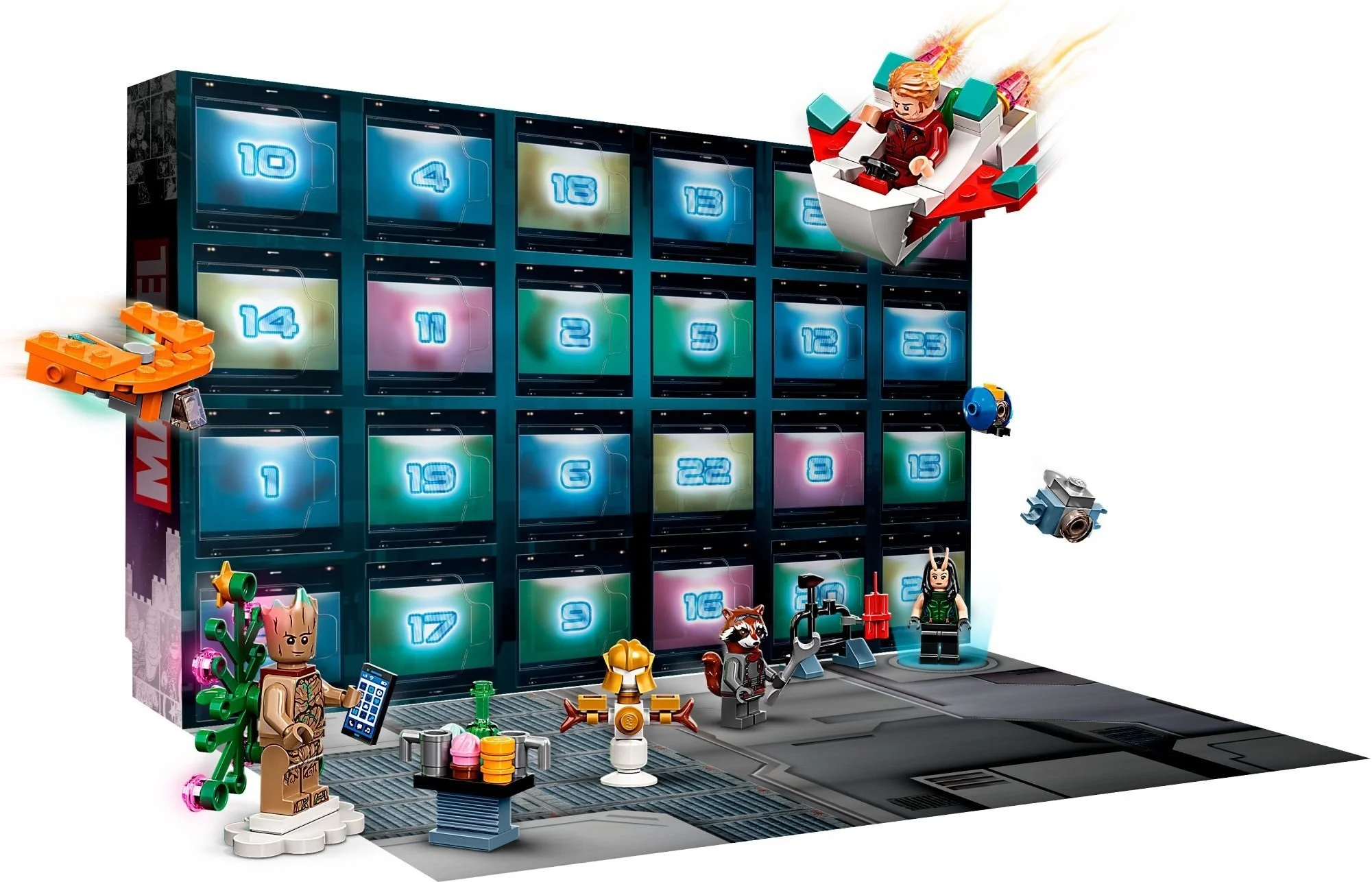 LEGO® 76231 LEGO Super Heroes Kalendarz adwentowy ze Strażnikami Galaktyki 2022 - zdjęcie 3