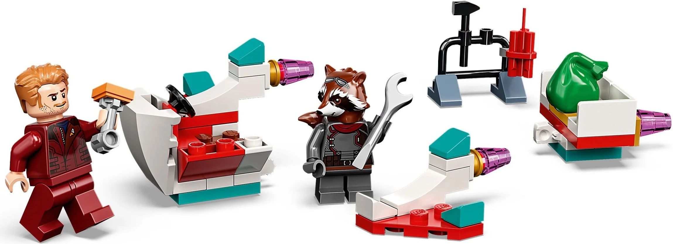 LEGO® 76231 LEGO Super Heroes Kalendarz adwentowy ze Strażnikami Galaktyki 2022 - zdjęcie 4