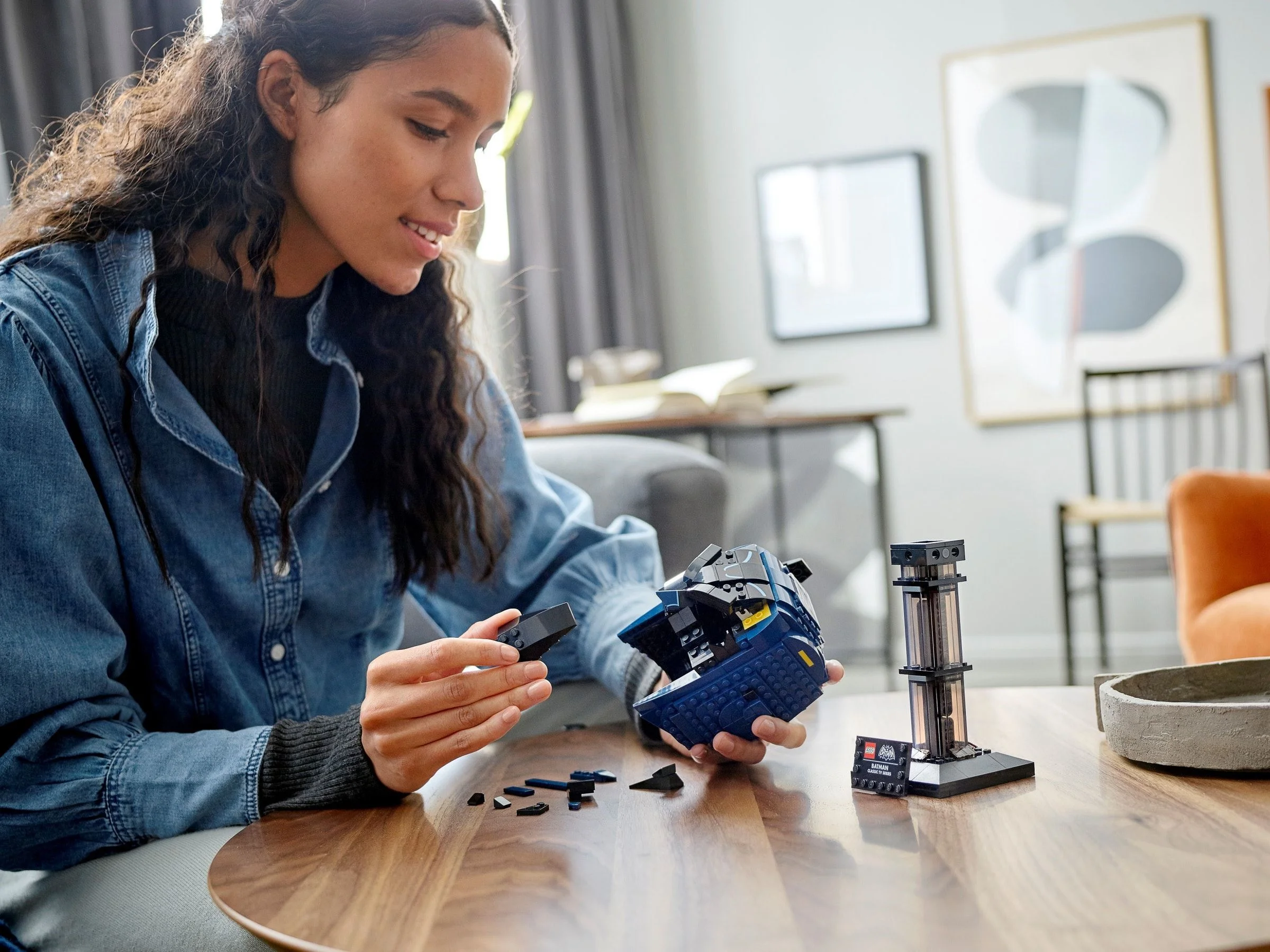 LEGO® 76238 Heroes Maska Batmana z Klasycznego Serialu - zdjęcie 2