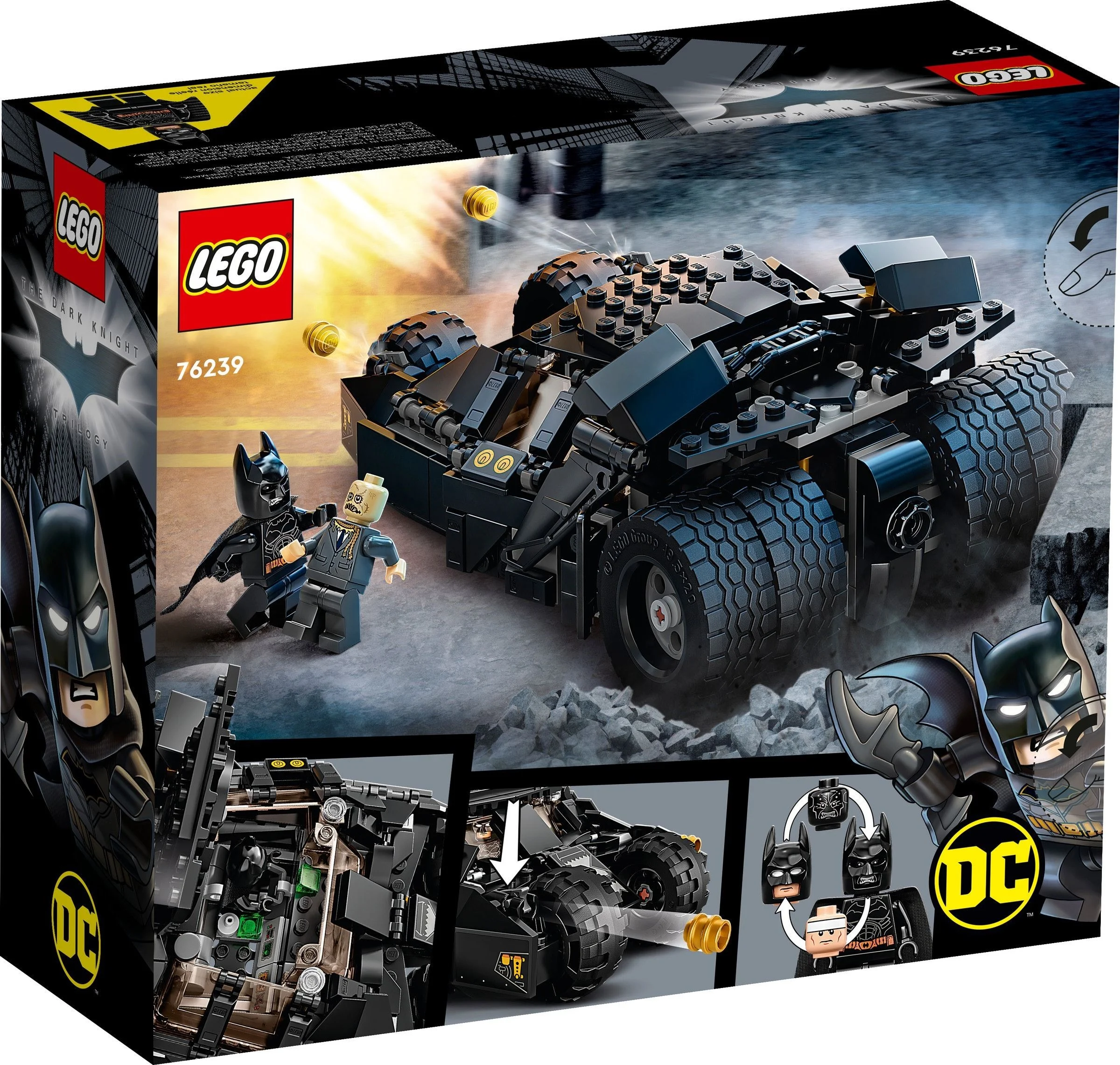 LEGO® 76239 DC Batman™ Tumbler: starcie ze Strachem na Wróble™ - zdjęcie 3