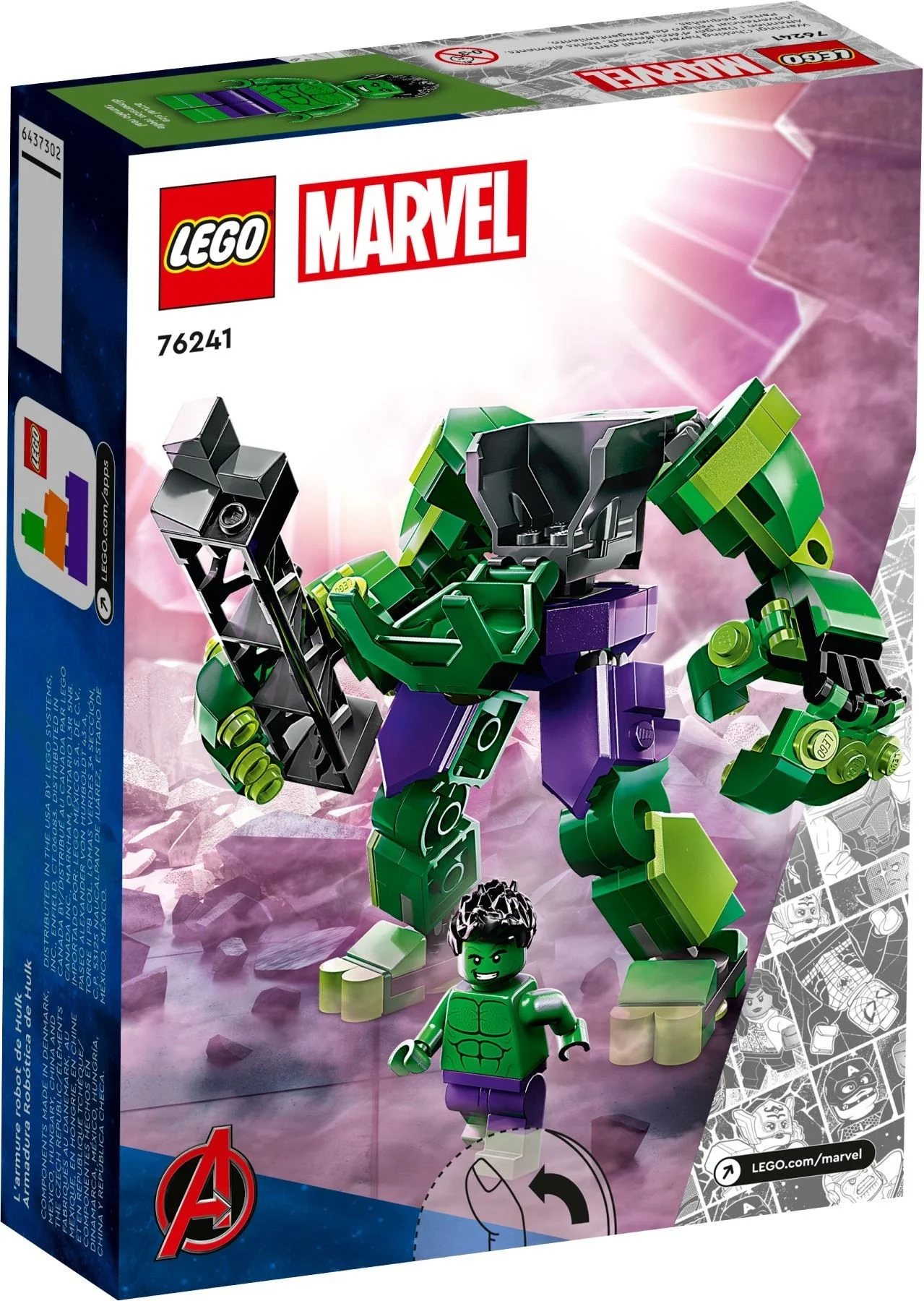 LEGO® 76241 Mechaniczna Zbroja Hulka - zdjęcie 6