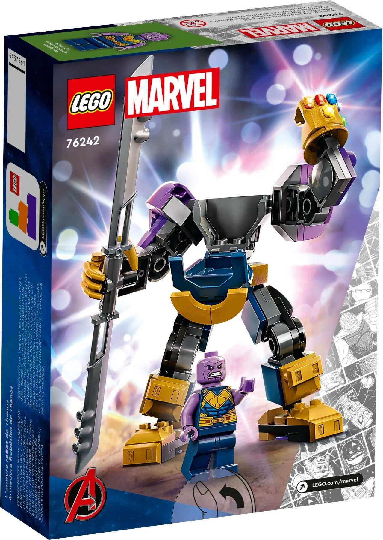 LEGO® 76242 LEGO Marvel Mechaniczna zbroja Thanosa - zdjęcie 5