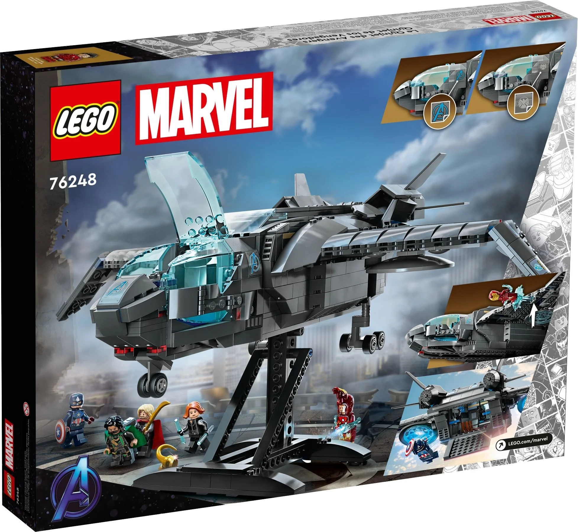 LEGO® 76248 Quinjet Avengersów - zdjęcie 4