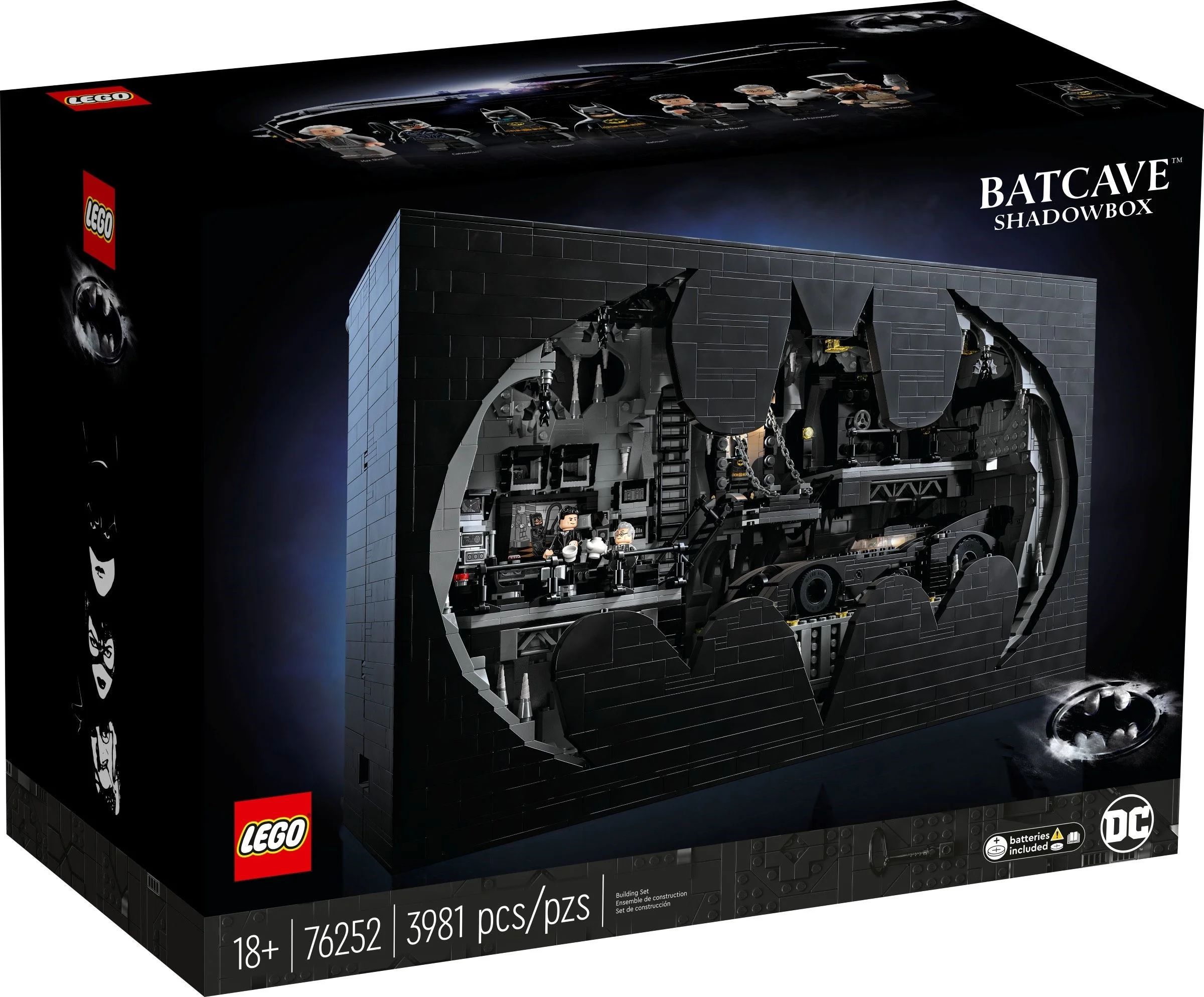 LEGO® 76252 Lego DC Jaskinia Batmana w ramce