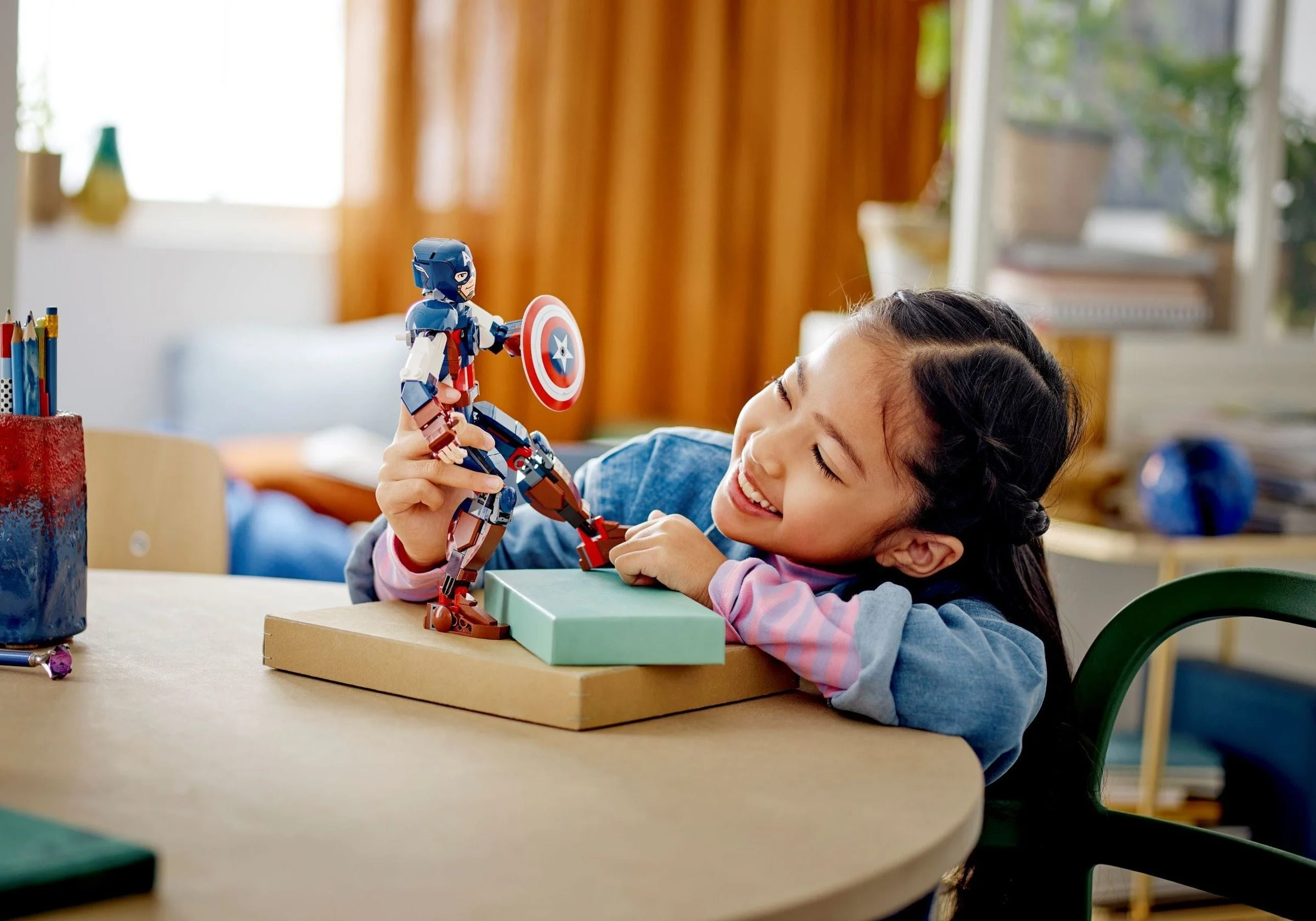 LEGO® 76258 Figurka Kapitana Ameryki do zbudowania - zdjęcie 5